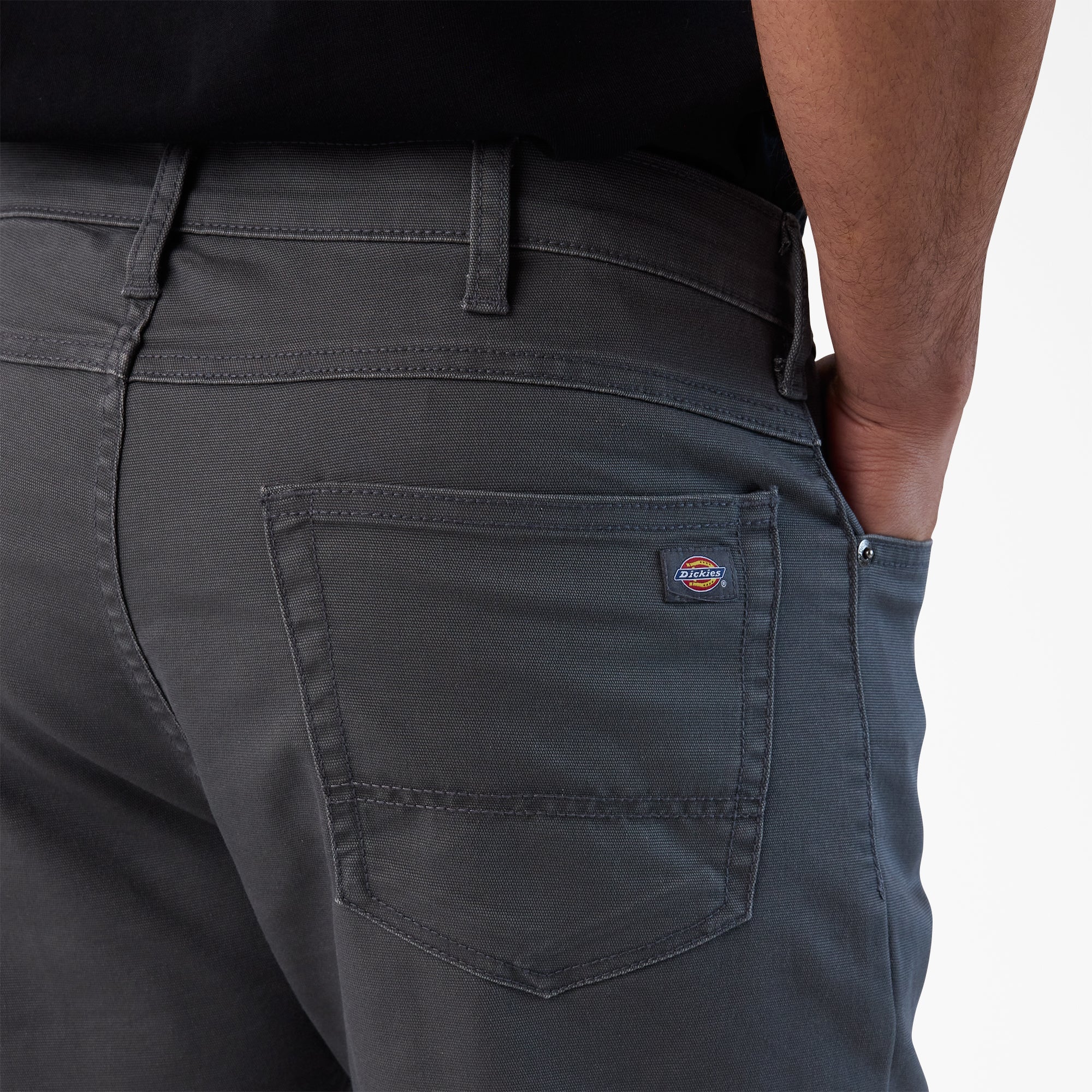 FLEX 5-Pocket Duck Canvas Shorts, 11" - Image 5