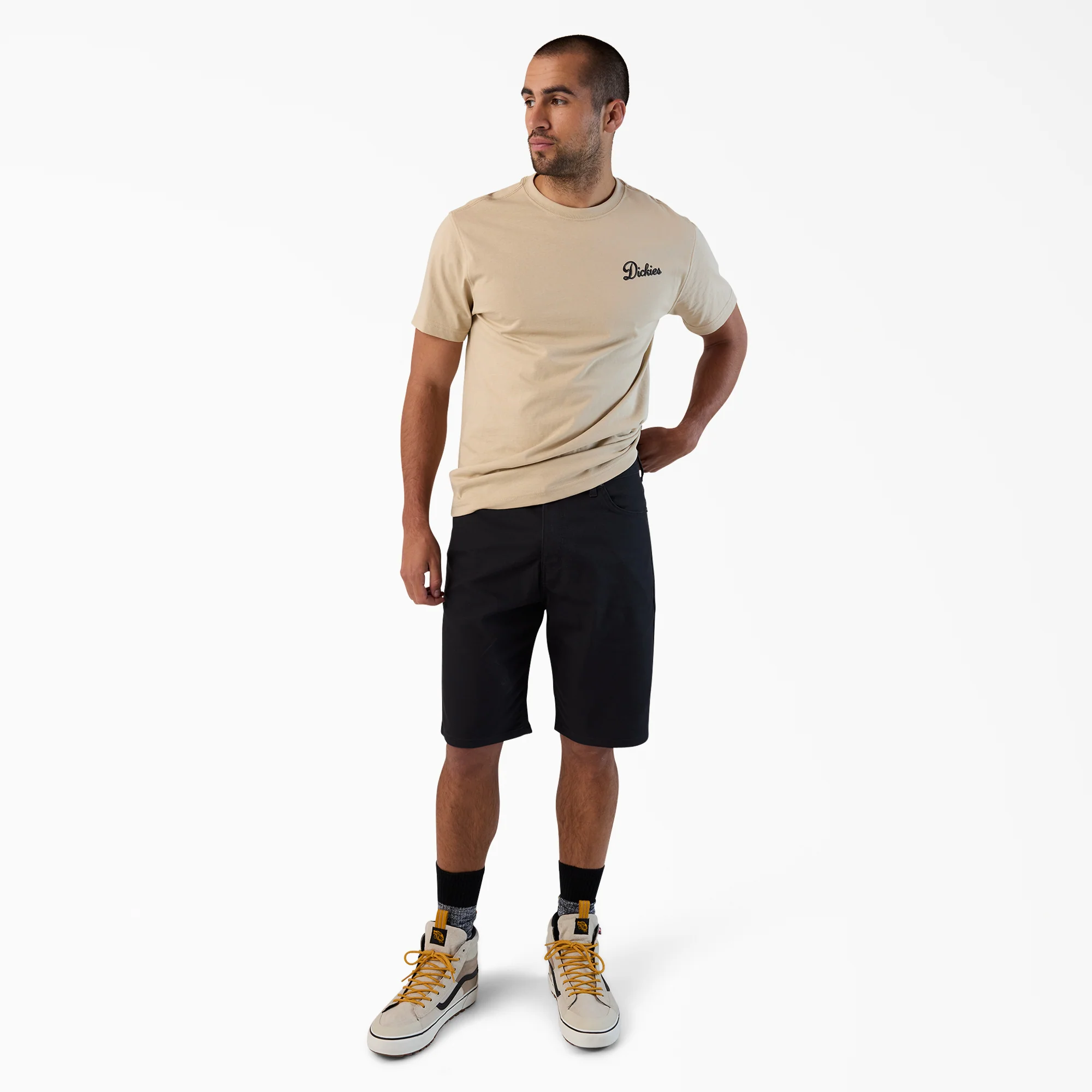 FLEX 5-Pocket Duck Canvas Shorts, 11" - Image 3