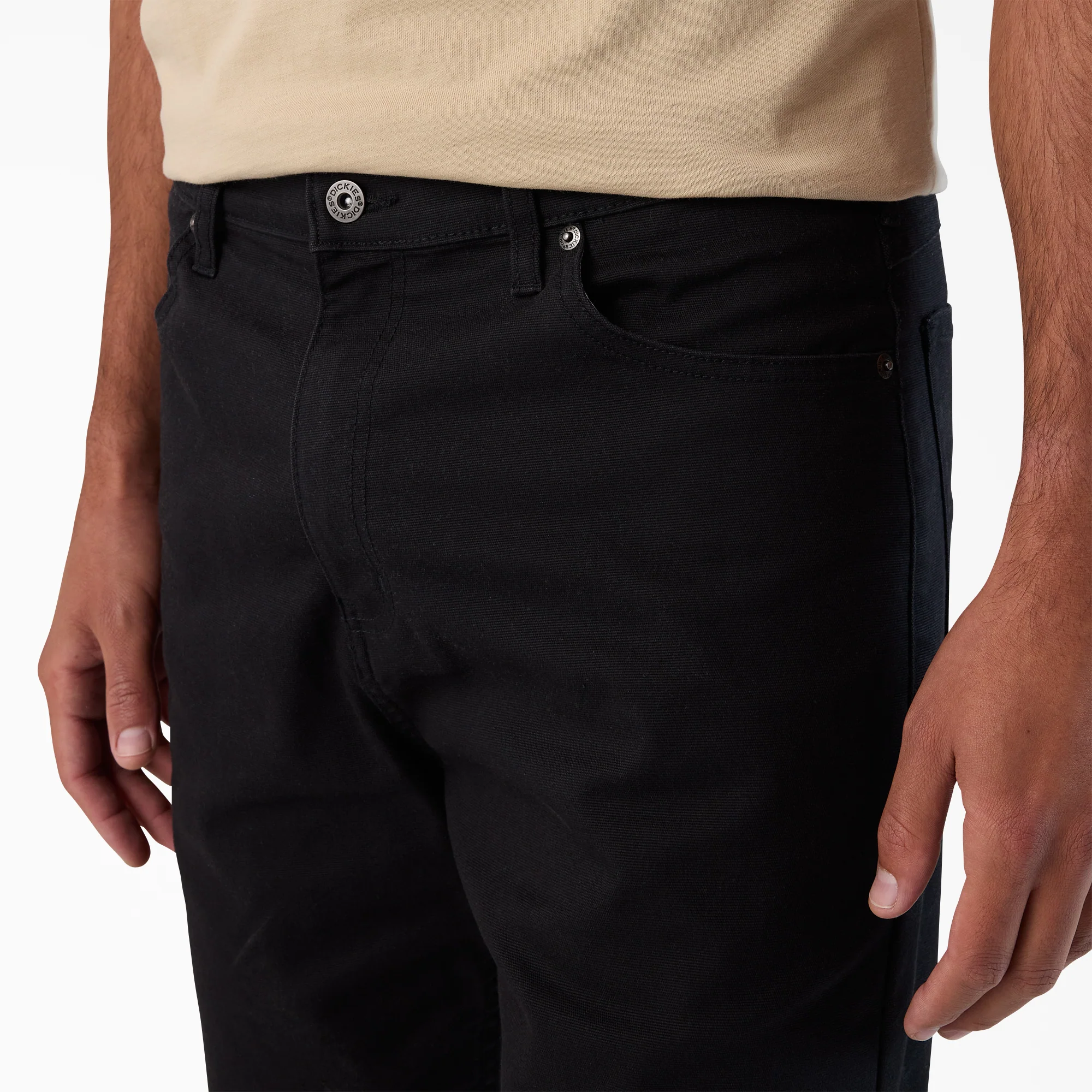 FLEX 5-Pocket Duck Canvas Shorts, 11" - Image 6