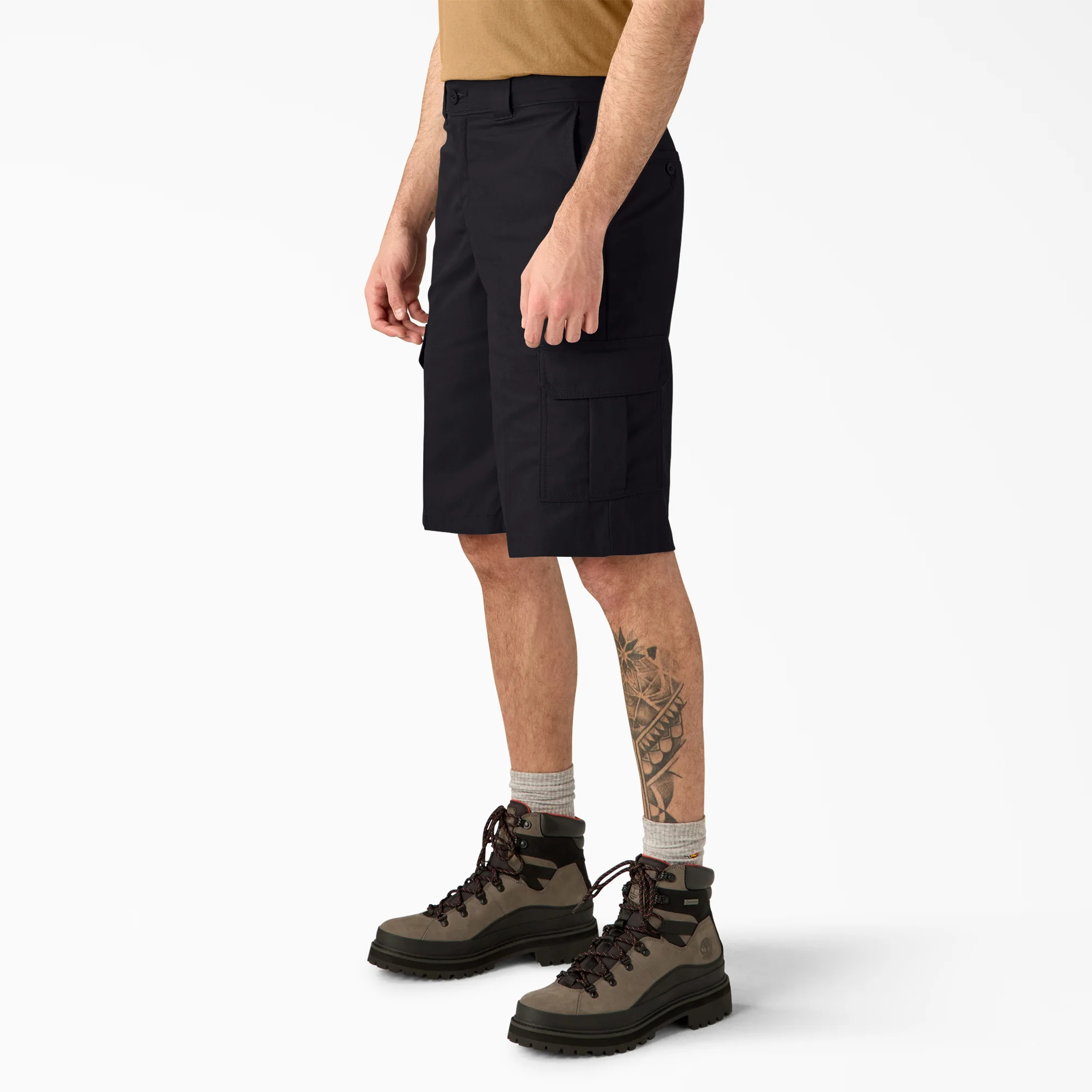 FLEX Relaxed Fit Cargo Shorts, 13" - Image 3