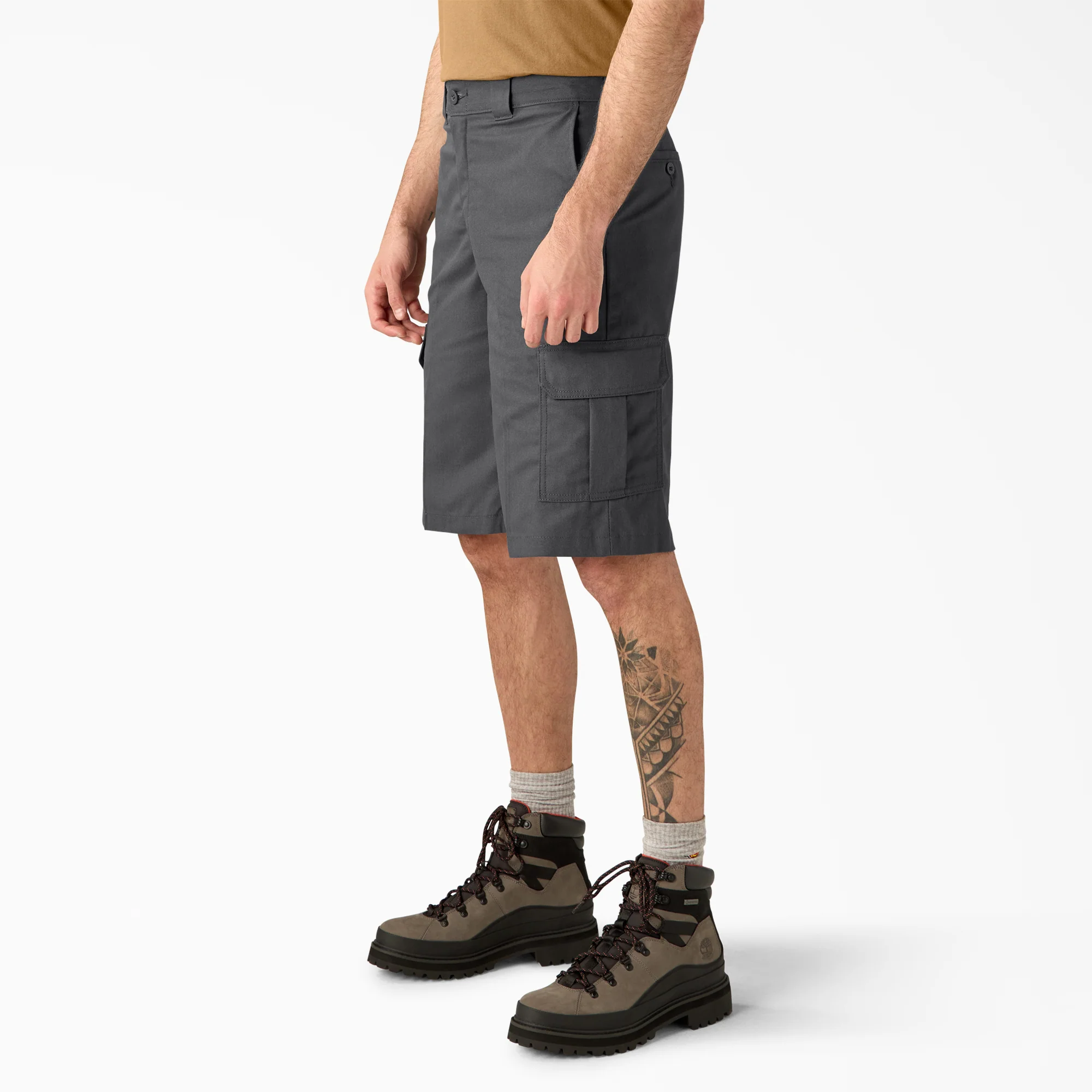FLEX Relaxed Fit Cargo Shorts, 13" - Image 3