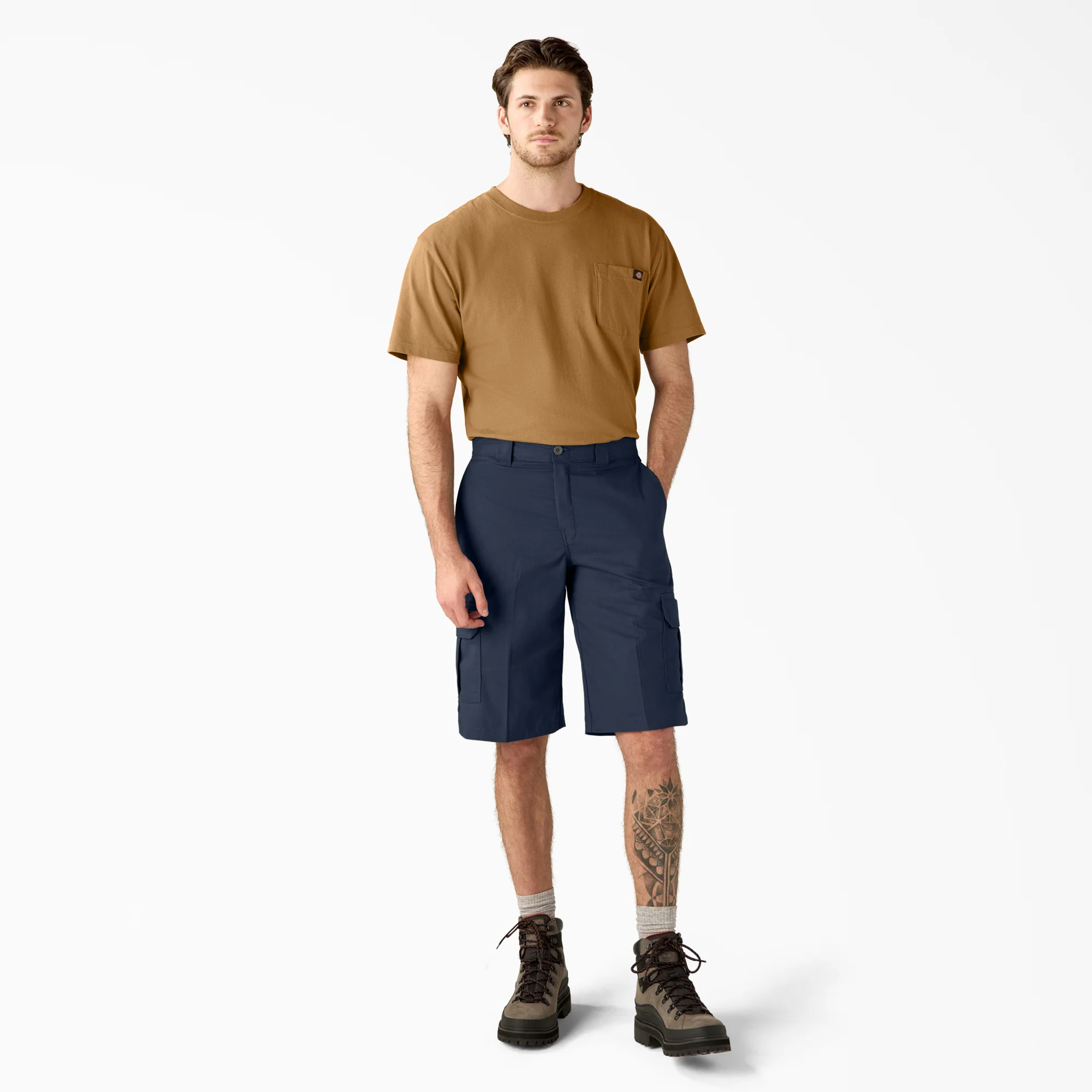 FLEX Relaxed Fit Cargo Shorts, 13" - Image 5