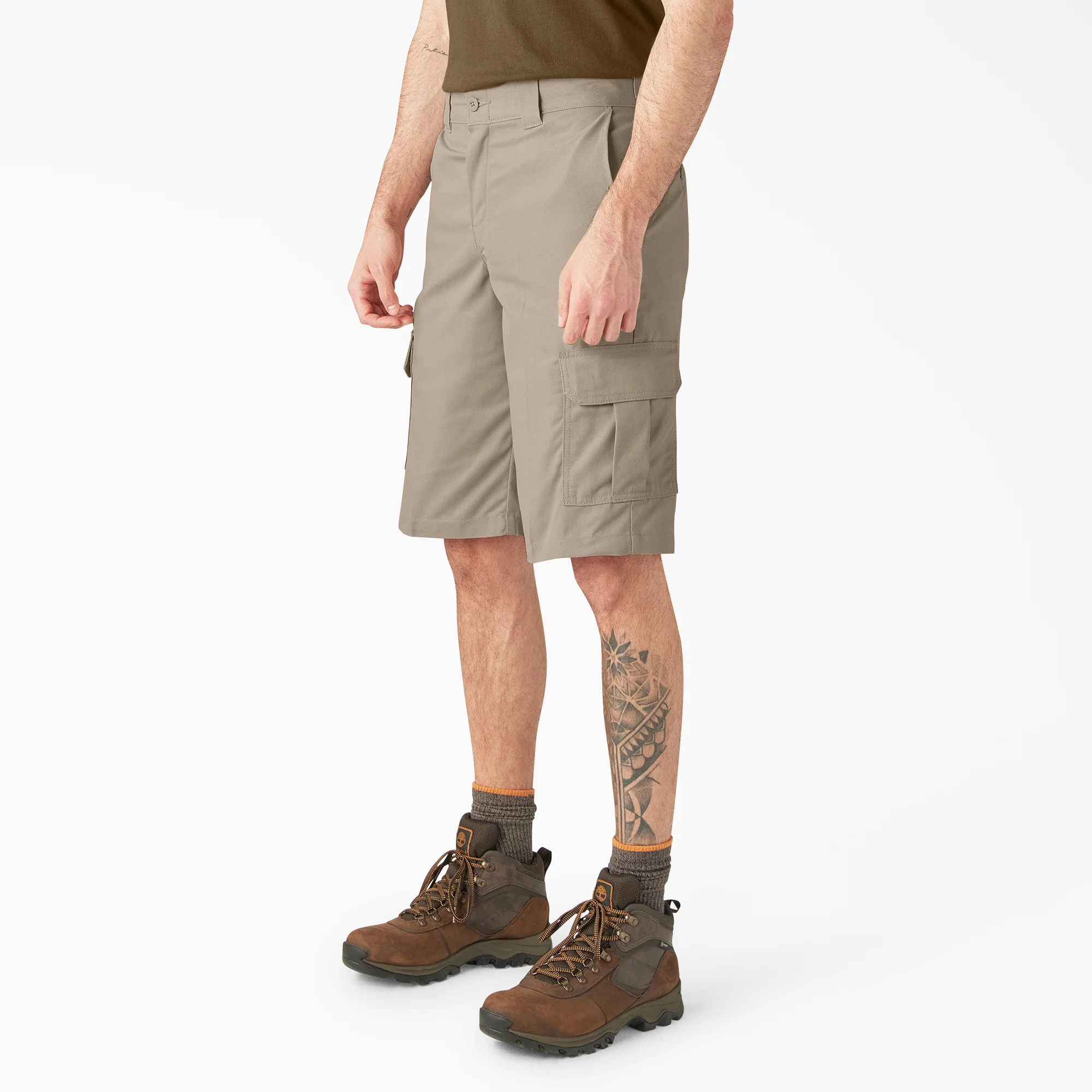 FLEX Relaxed Fit Cargo Shorts, 13" - Image 3
