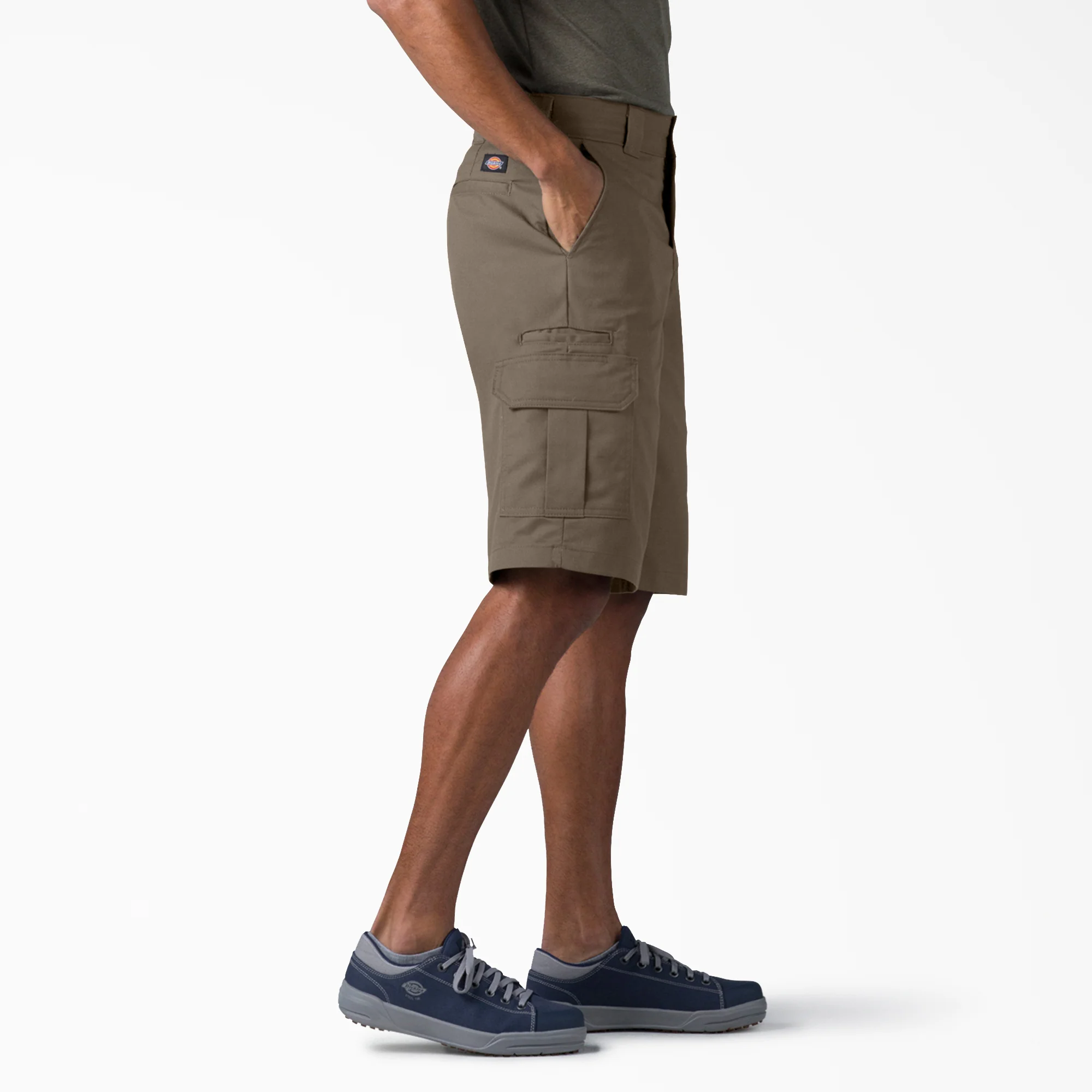 FLEX Relaxed Fit Cargo Shorts, 13" - Image 3