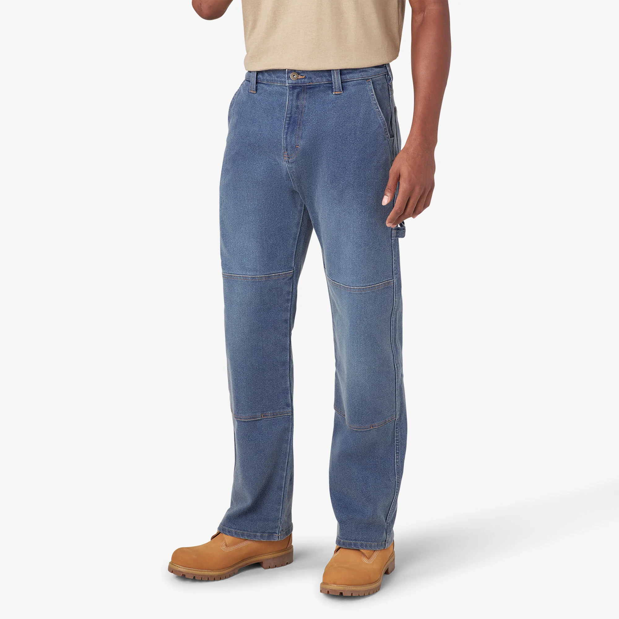 FLEX Relaxed Fit Double Knee Jeans - Image 3