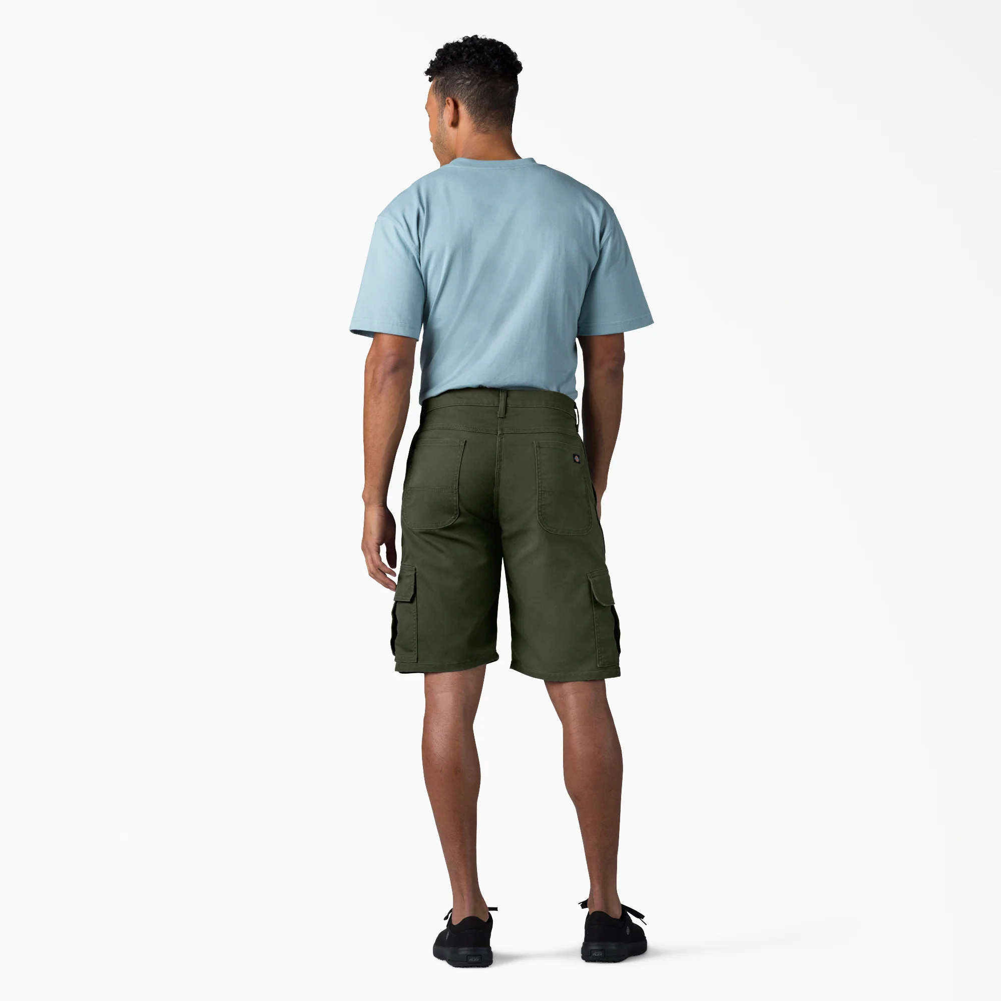FLEX Relaxed Fit Duck Cargo Shorts, 11" - Image 5