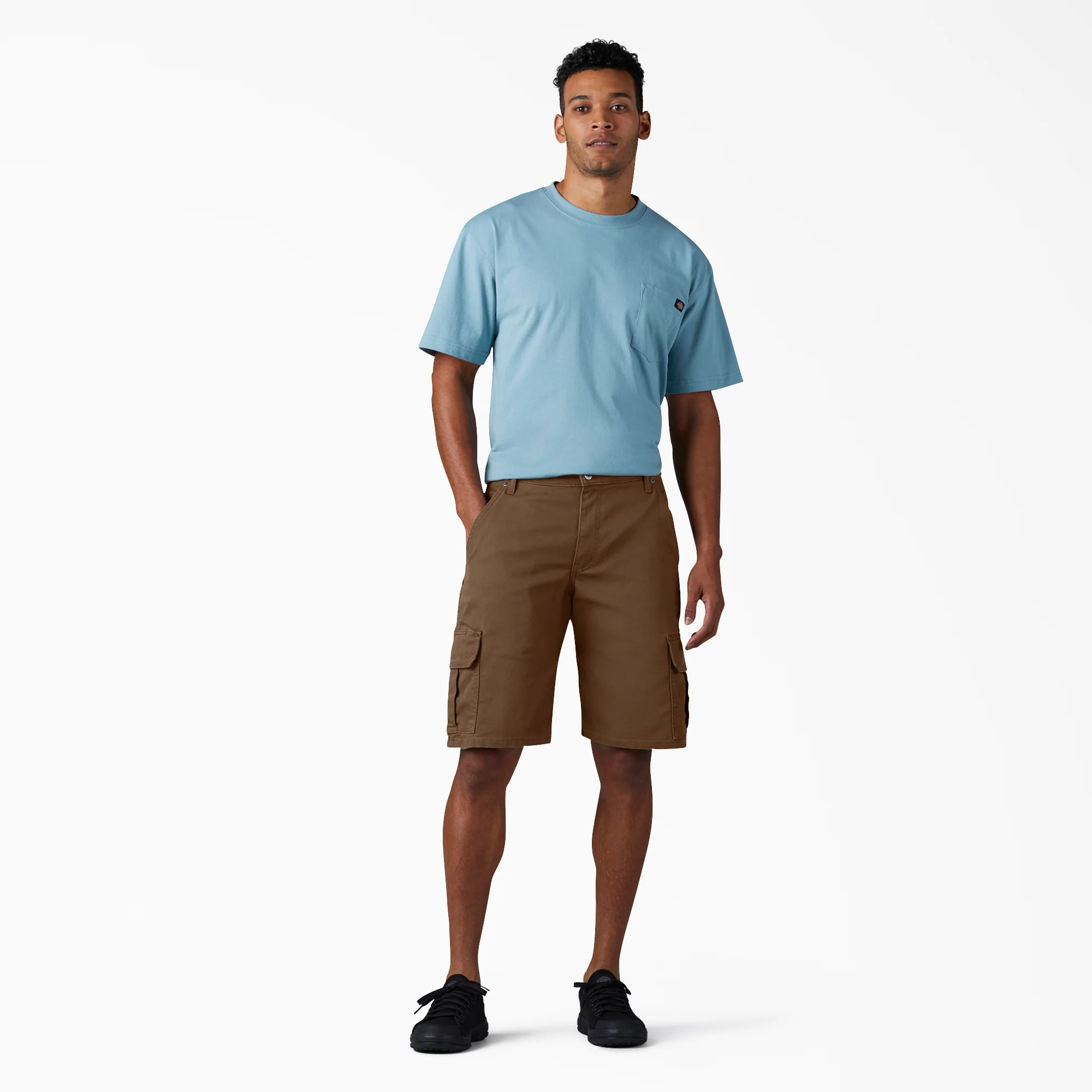 FLEX Relaxed Fit Duck Cargo Shorts, 11" - Image 4