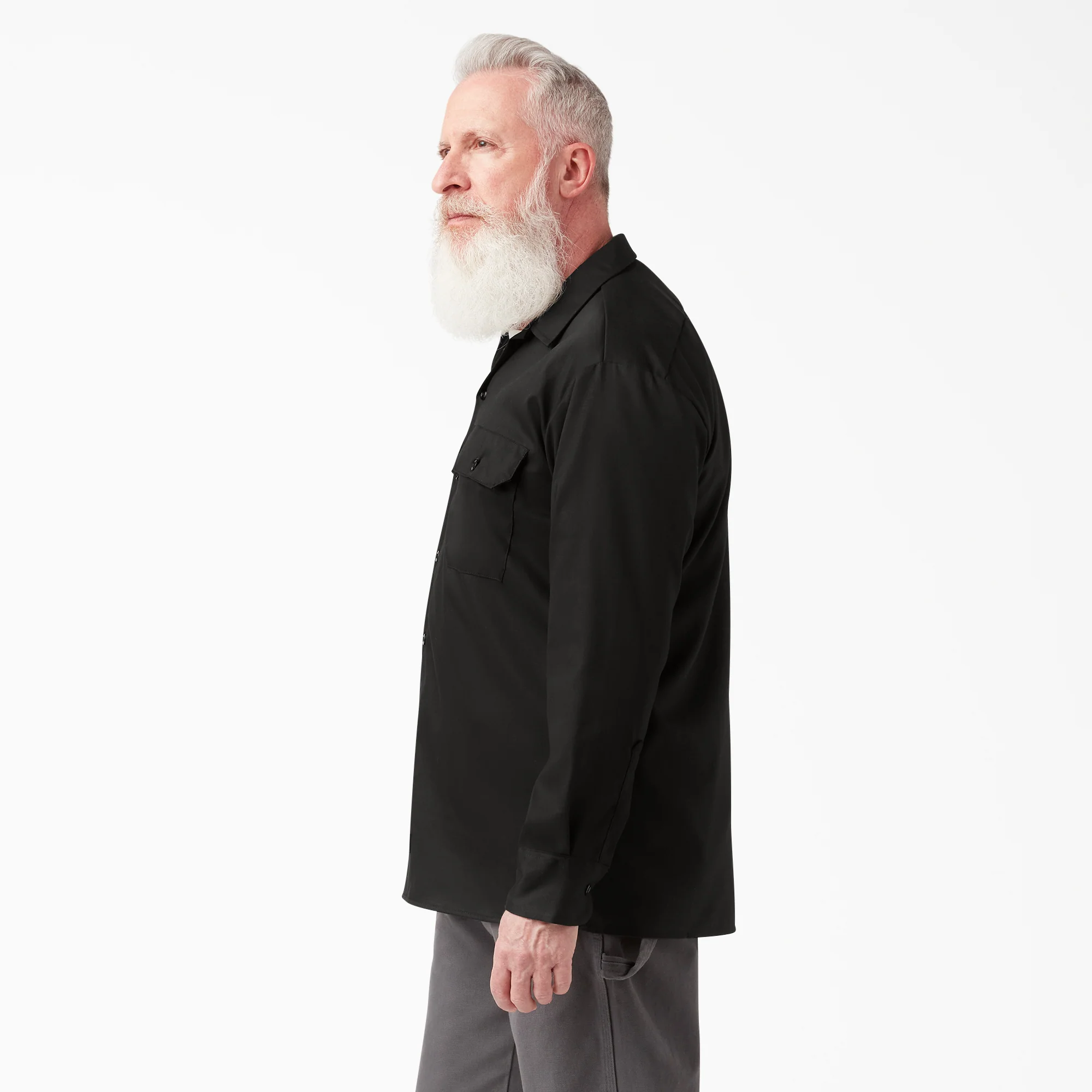 FLEX Relaxed Fit Long Sleeve Work Shirt - Image 3