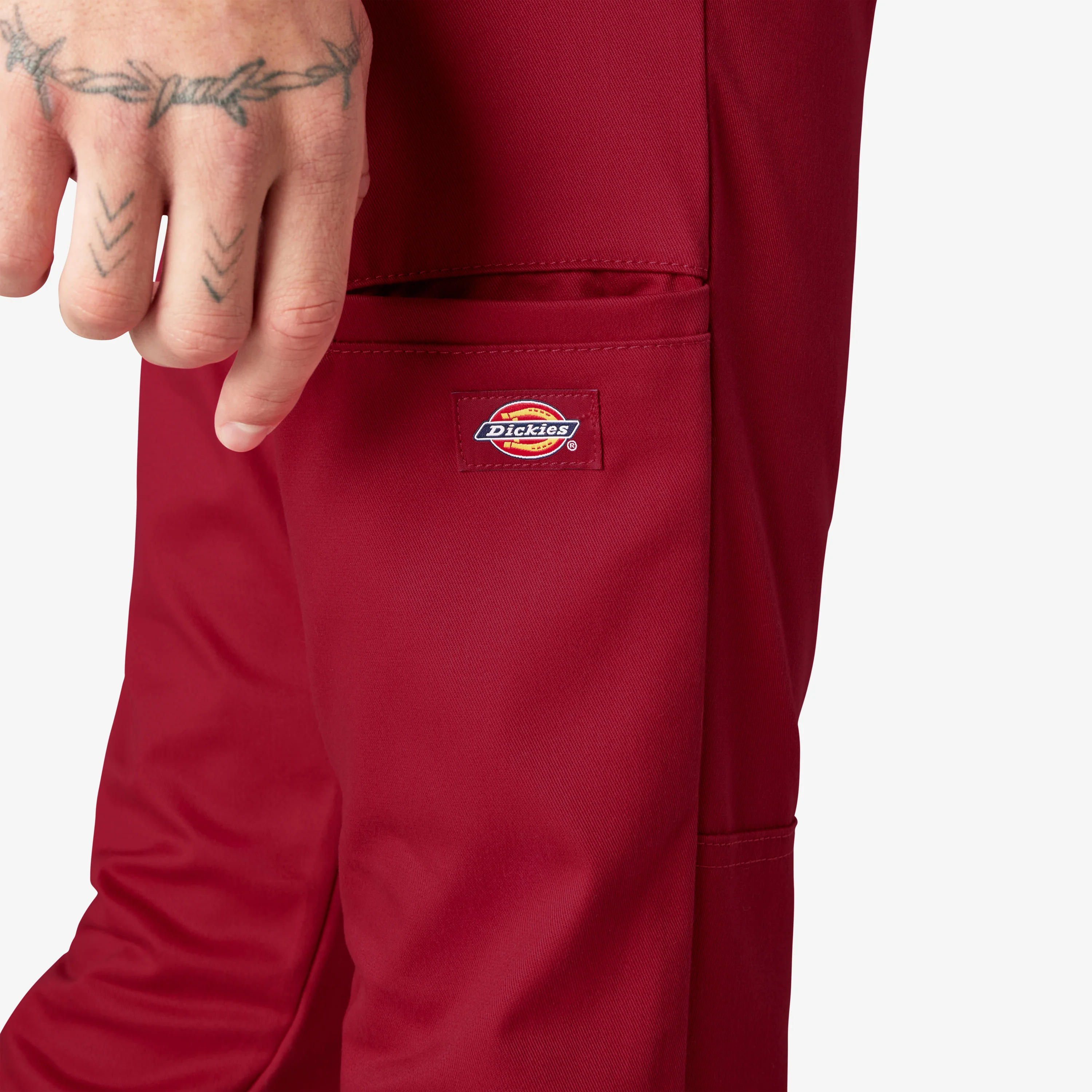 FLEX Skinny Fit Double Knee Work Pants - Image 8