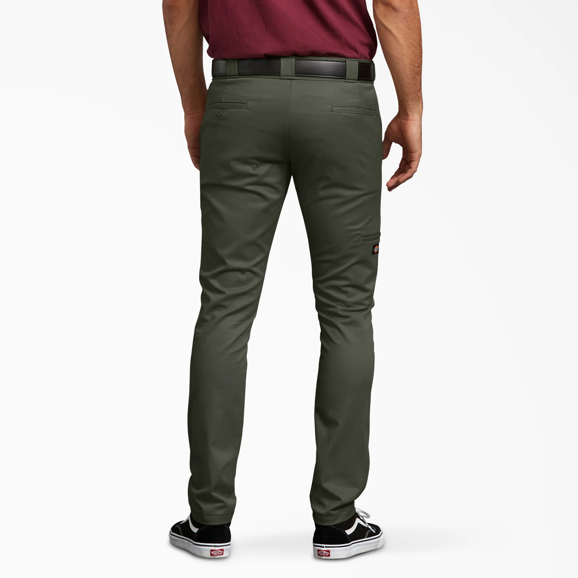 FLEX Skinny Fit Double Knee Work Pants - Image 2