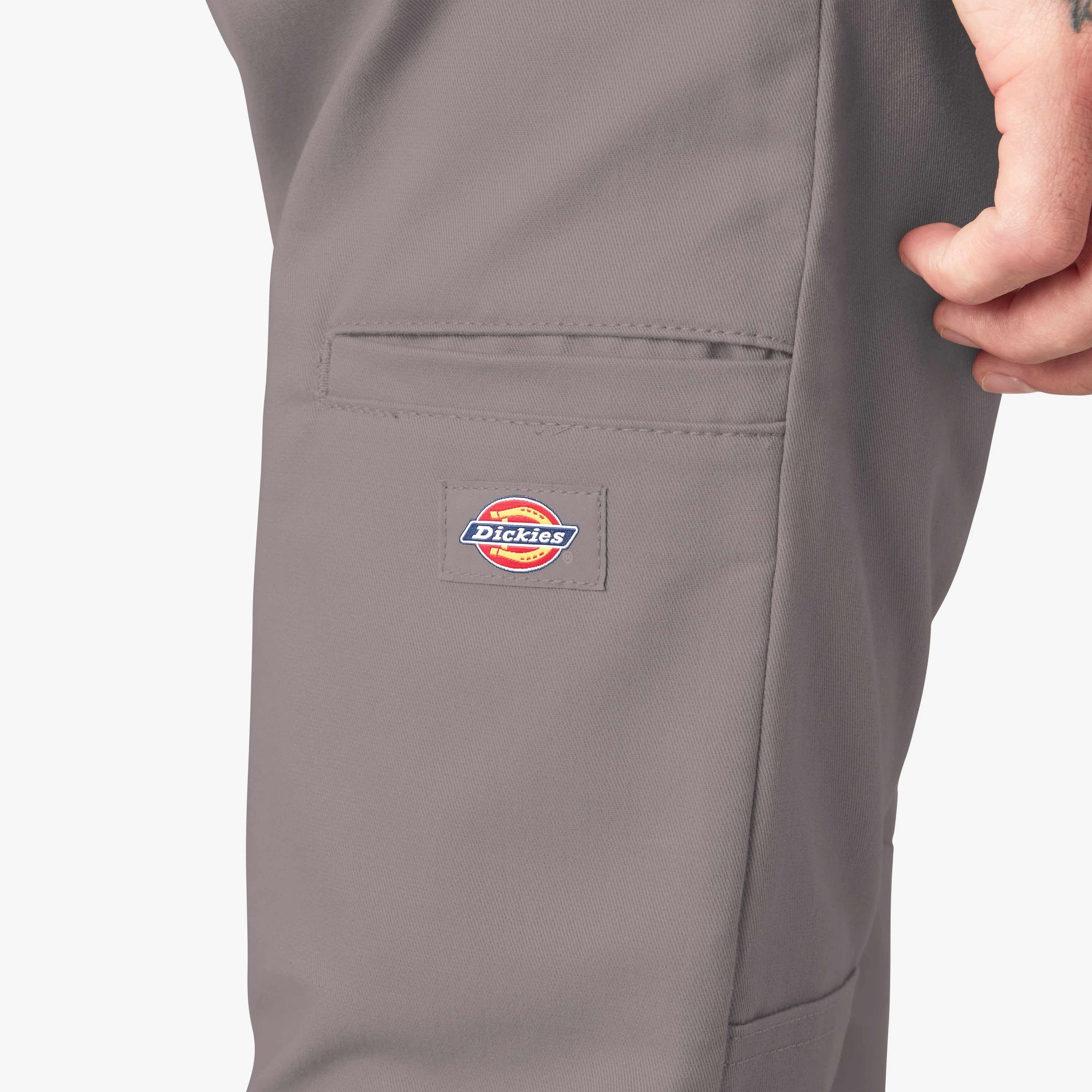 FLEX Skinny Fit Double Knee Work Pants - Image 8