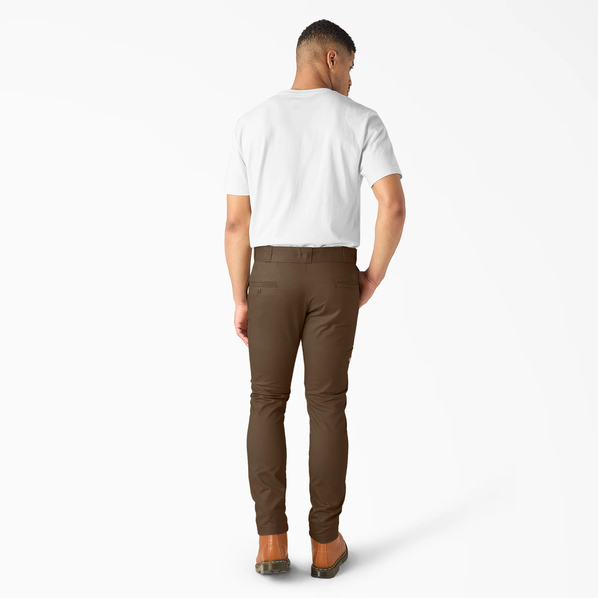 FLEX Skinny Fit Double Knee Work Pants - Image 5