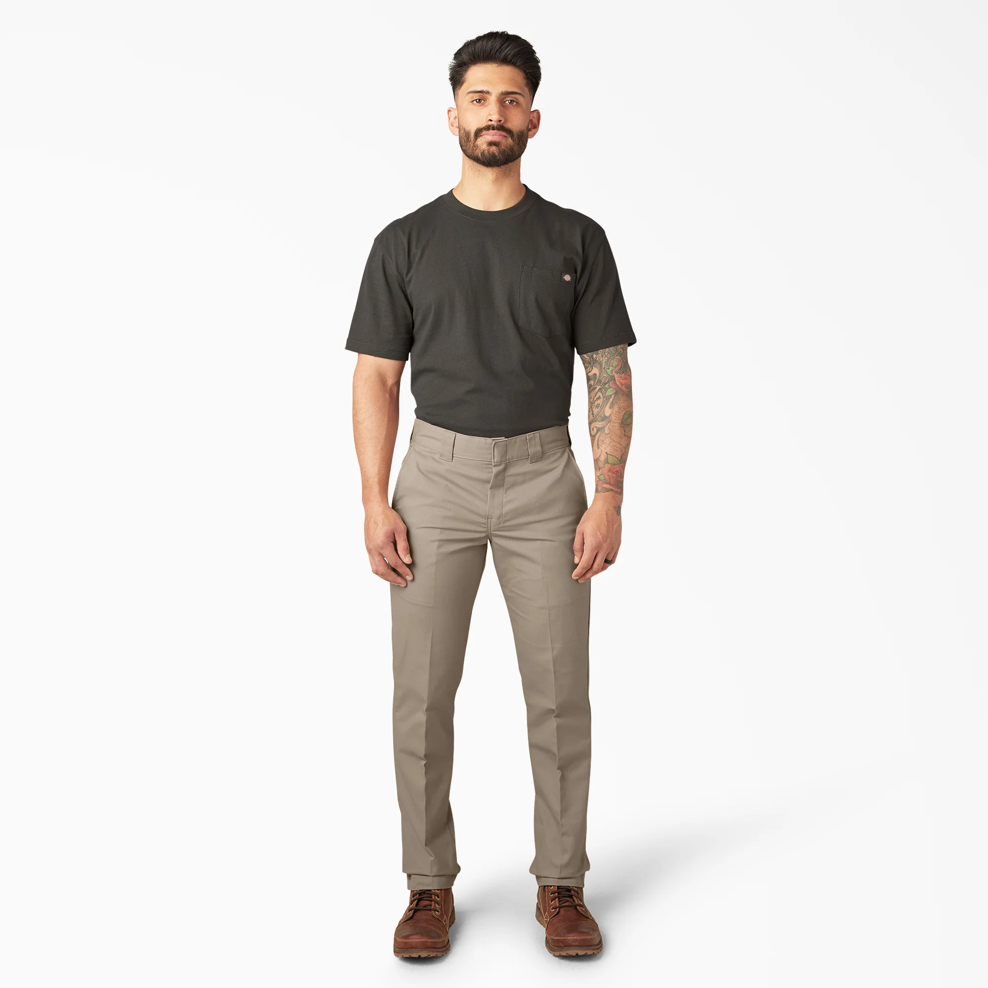 FLEX Slim Fit Tapered Leg Multi-Use Pocket Work Pants - Image 4