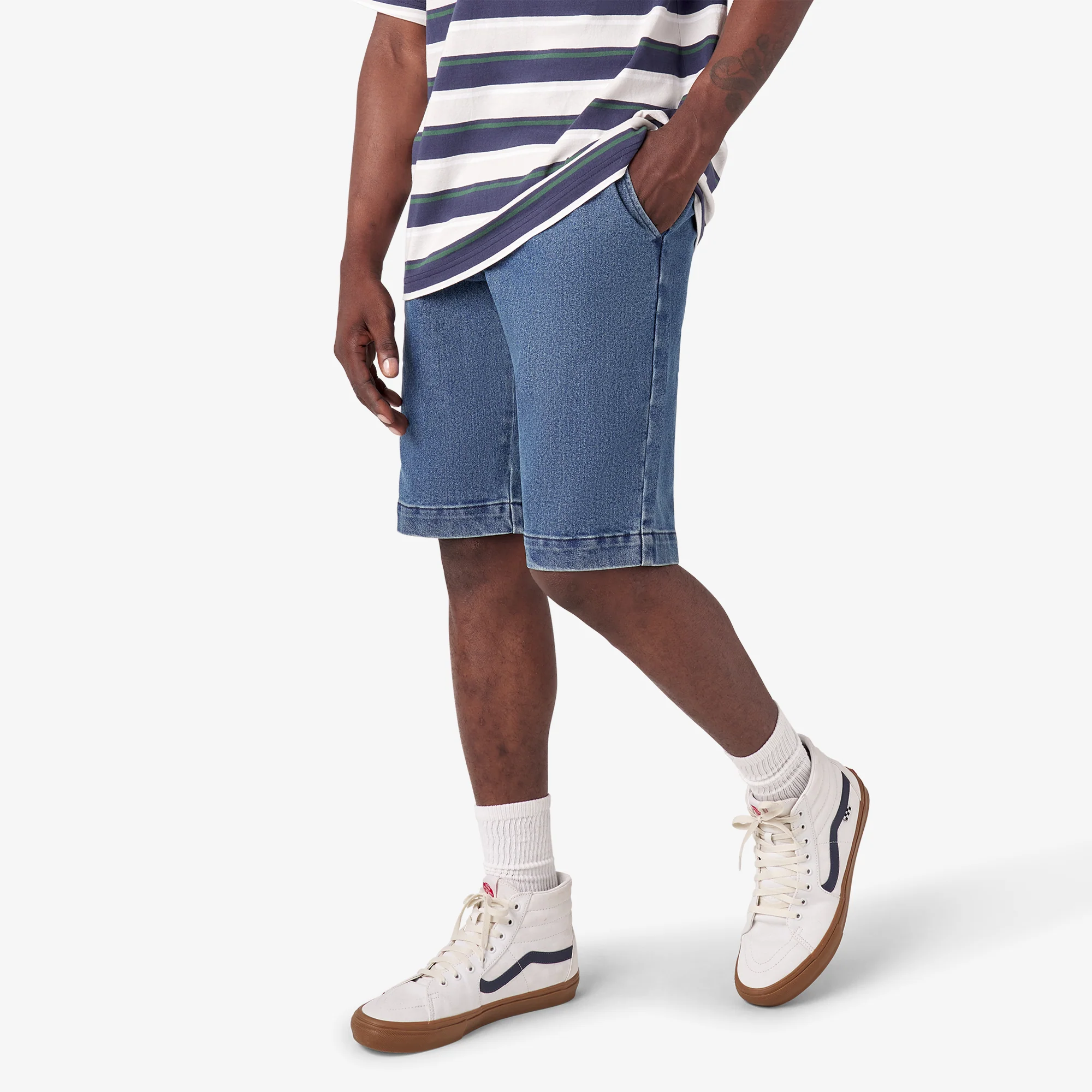 Guy Mariano Denim Shorts, 13" - Image 3