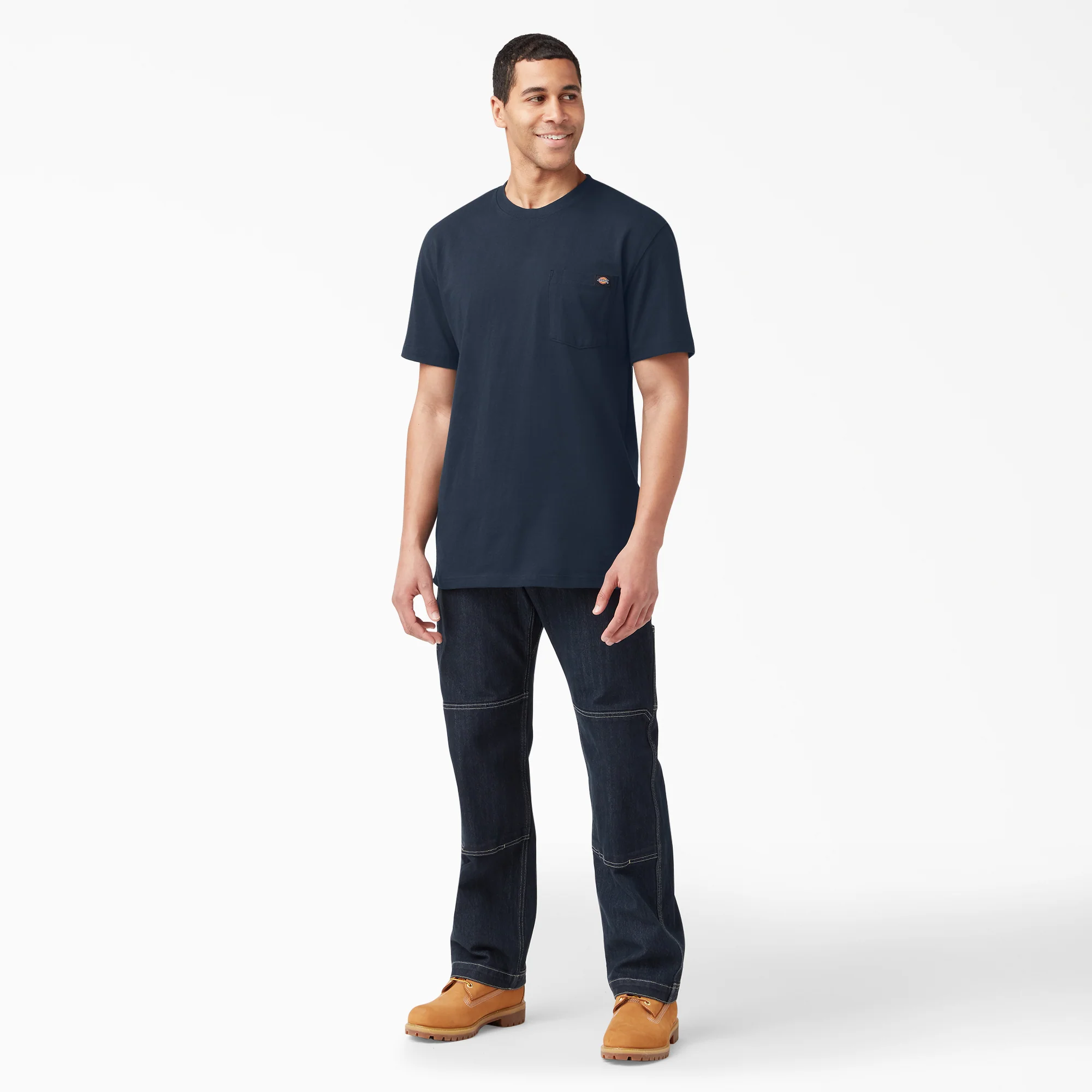 Heavyweight Short Sleeve Pocket T-Shirt - Image 4
