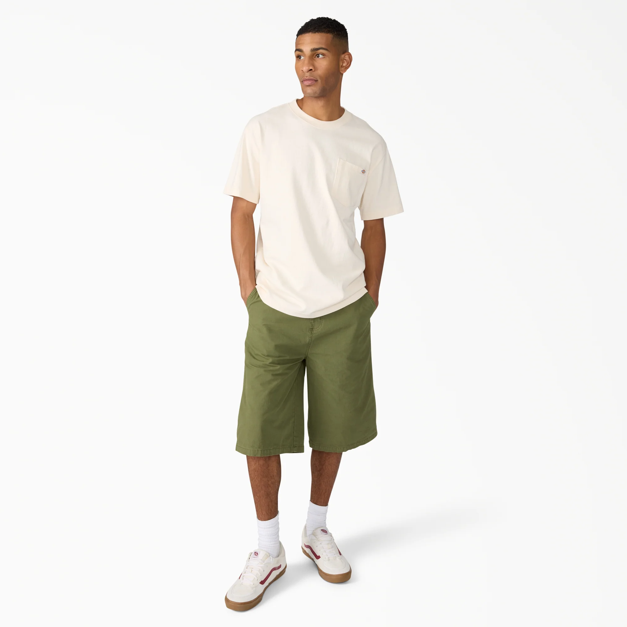 Heavyweight Short Sleeve Pocket T-Shirt - Image 4