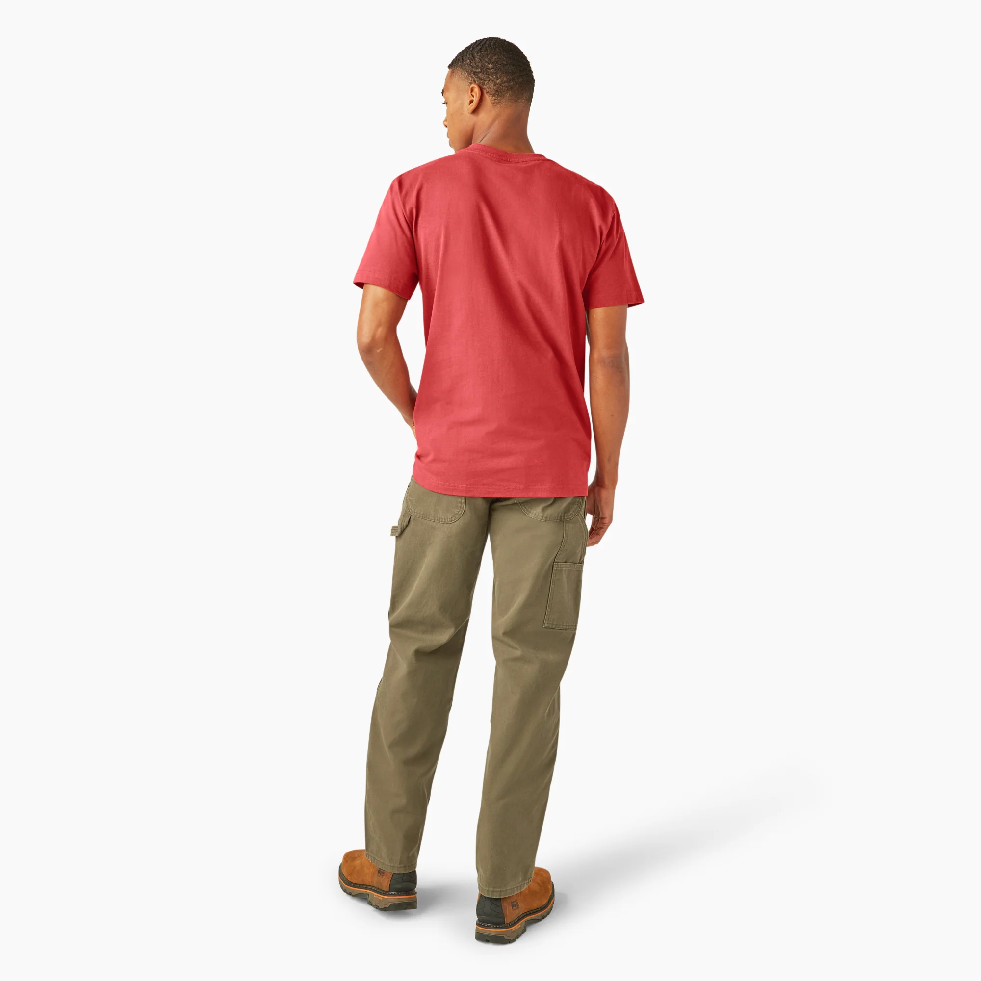 Heavyweight Short Sleeve Pocket T-Shirt - Image 5