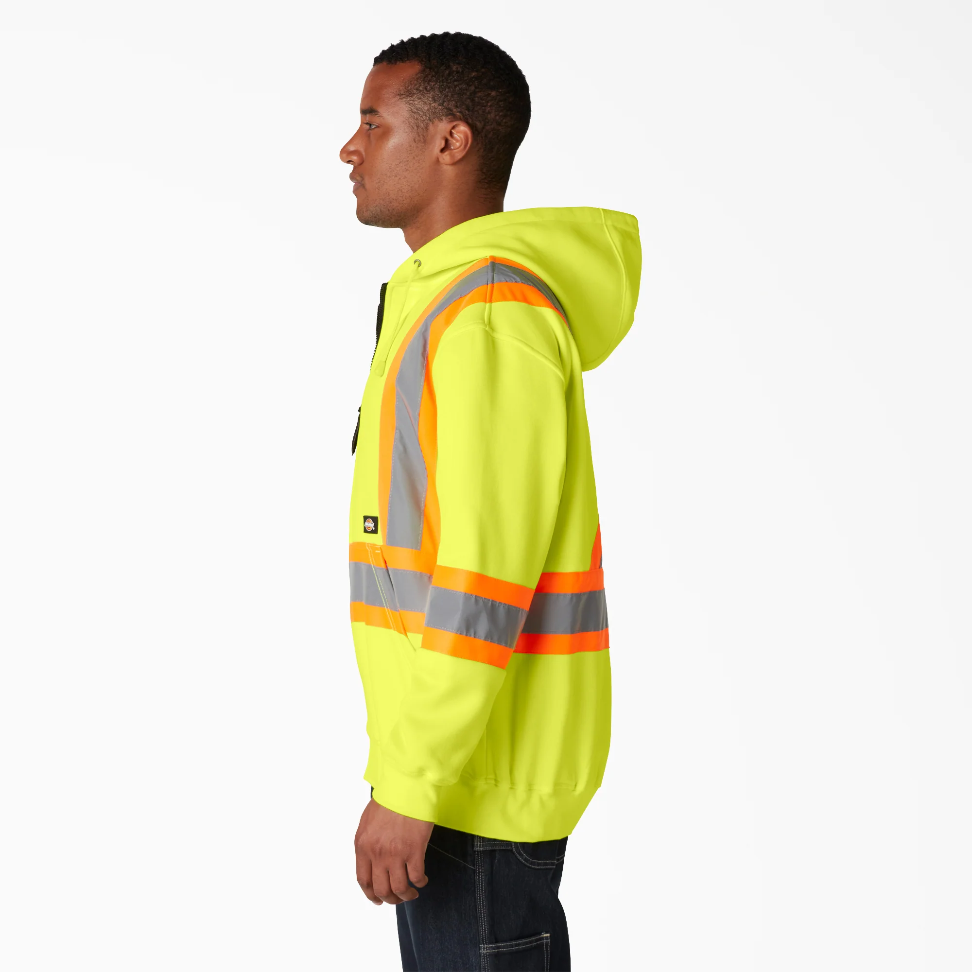 Hi Vis Safety Hoodie - Image 3