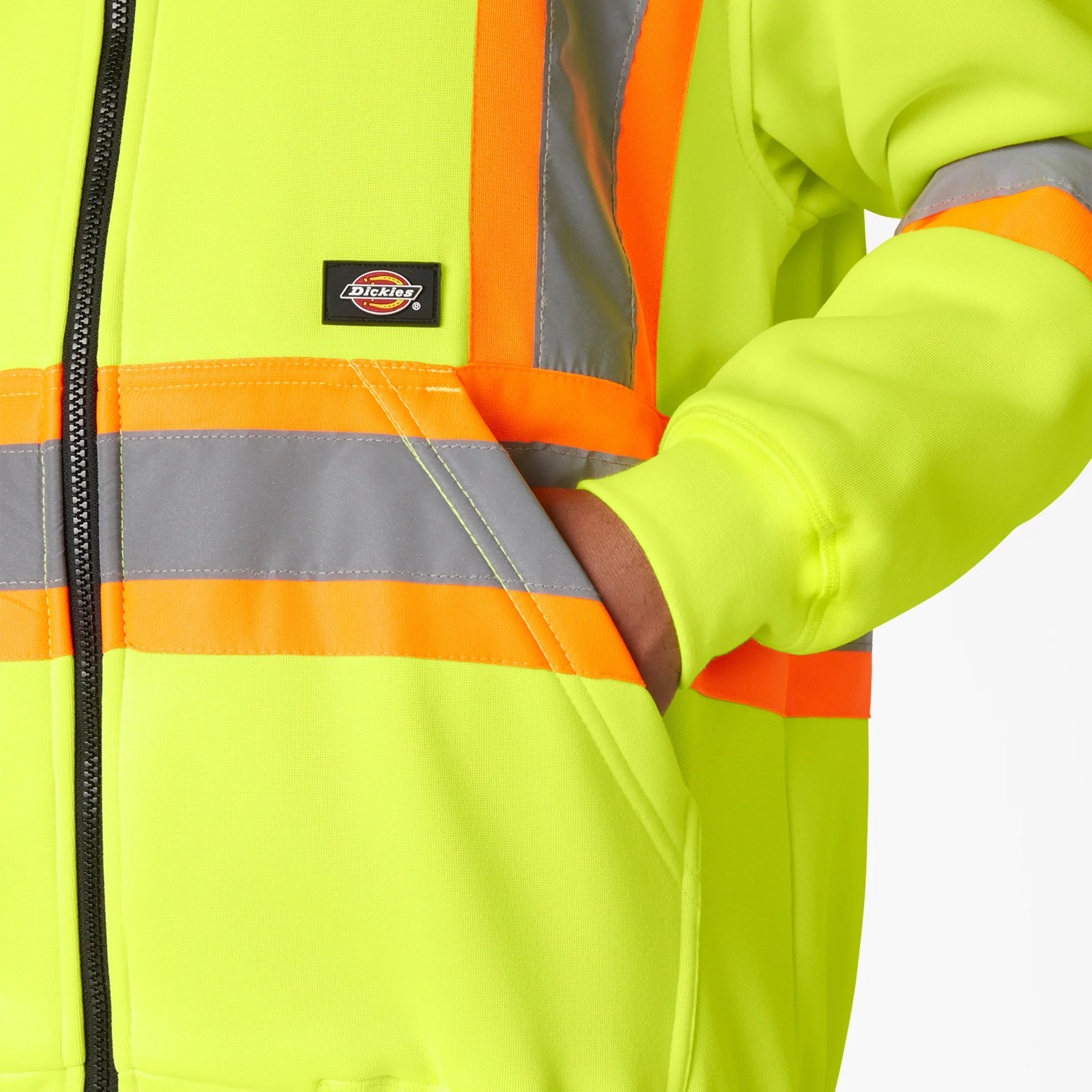 Hi Vis Safety Hoodie - Image 6