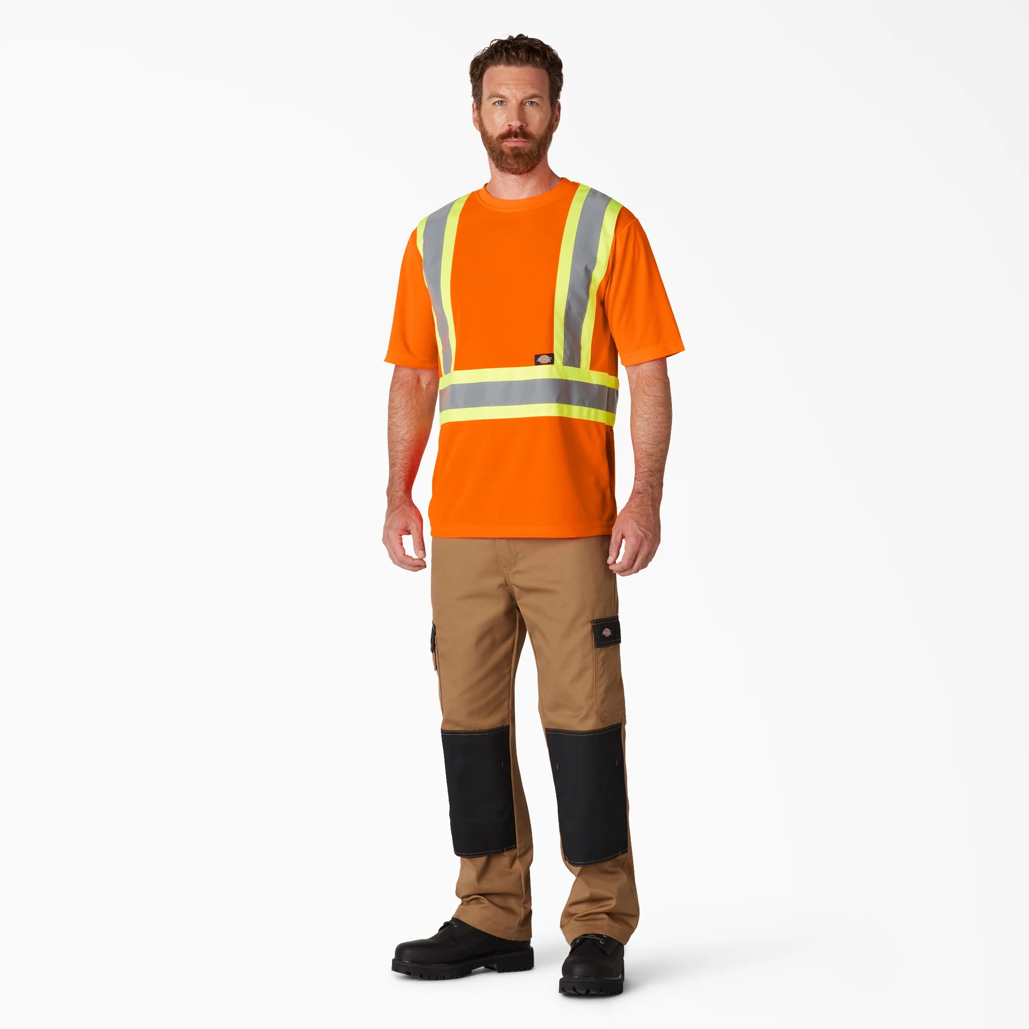 Hi Vis Safety Short Sleeve T-Shirt - Image 4