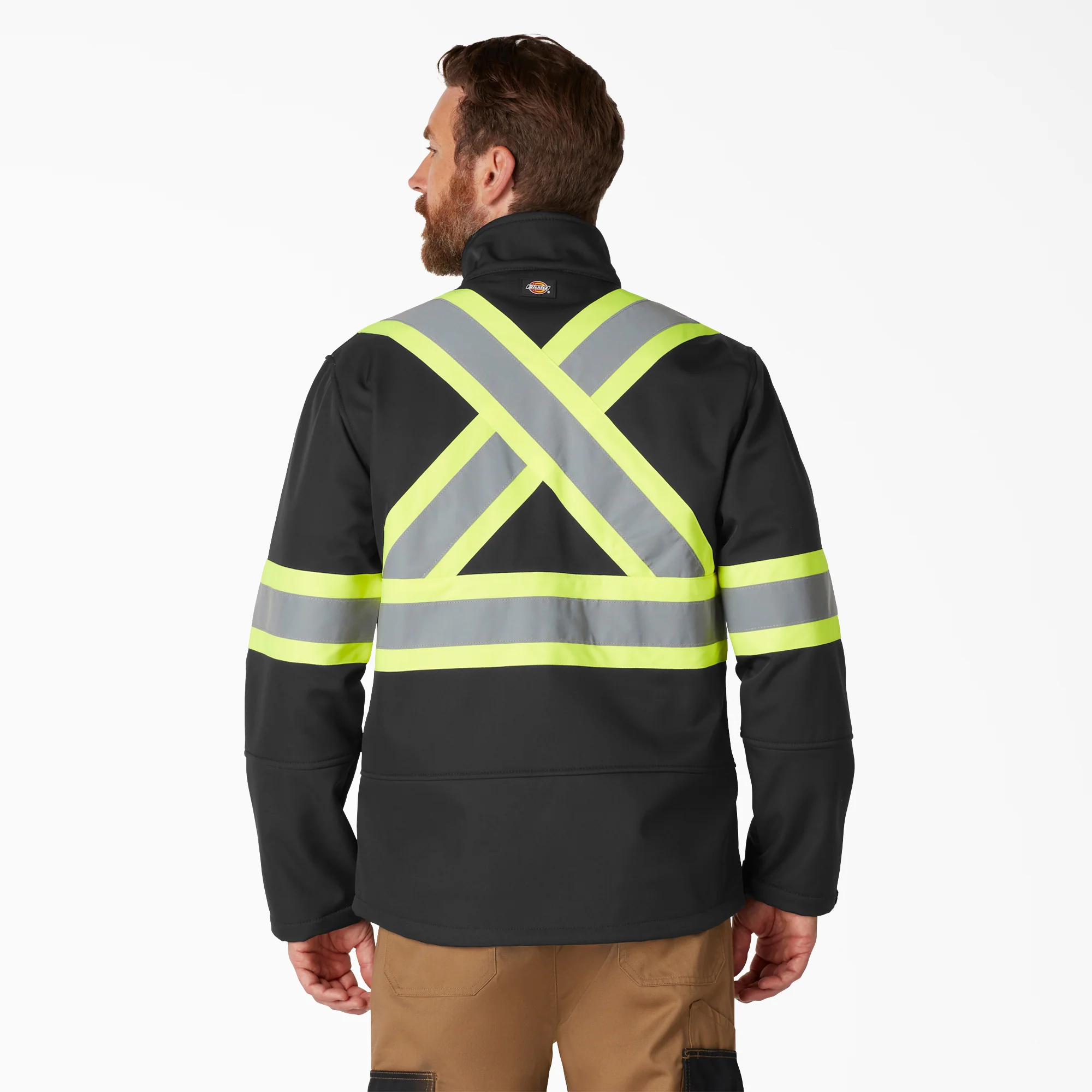 Hi Vis Safety Softshell Jacket - Image 2