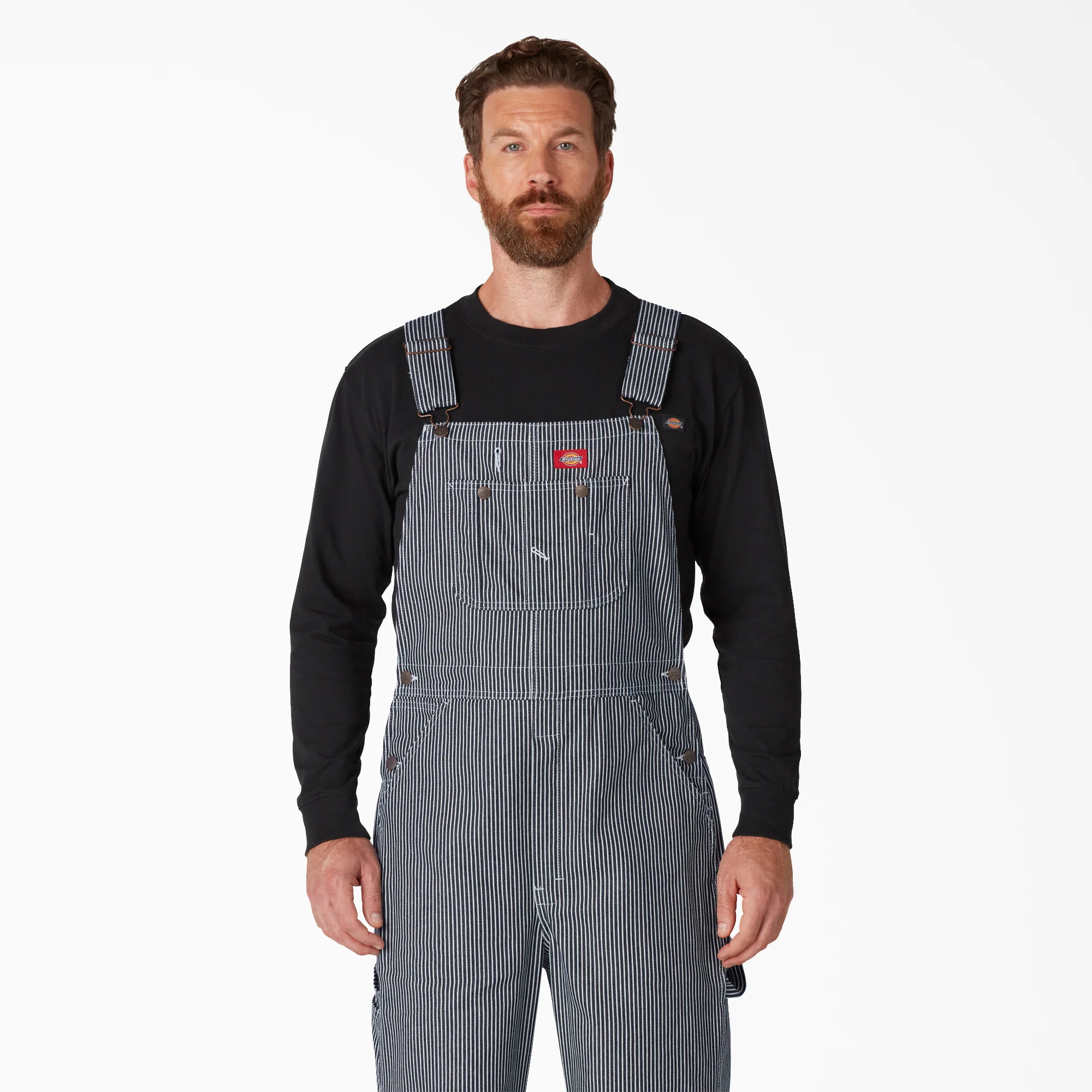 Hickory Stripe Bib Overalls - Image 10