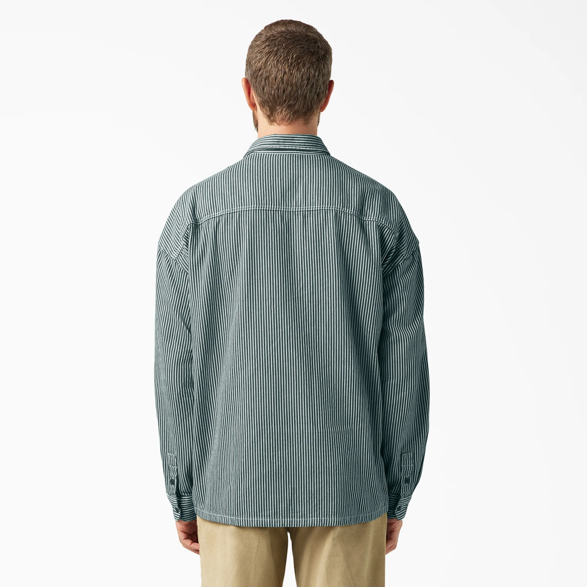 Hickory Stripe Button-Up Shirt - Image 2