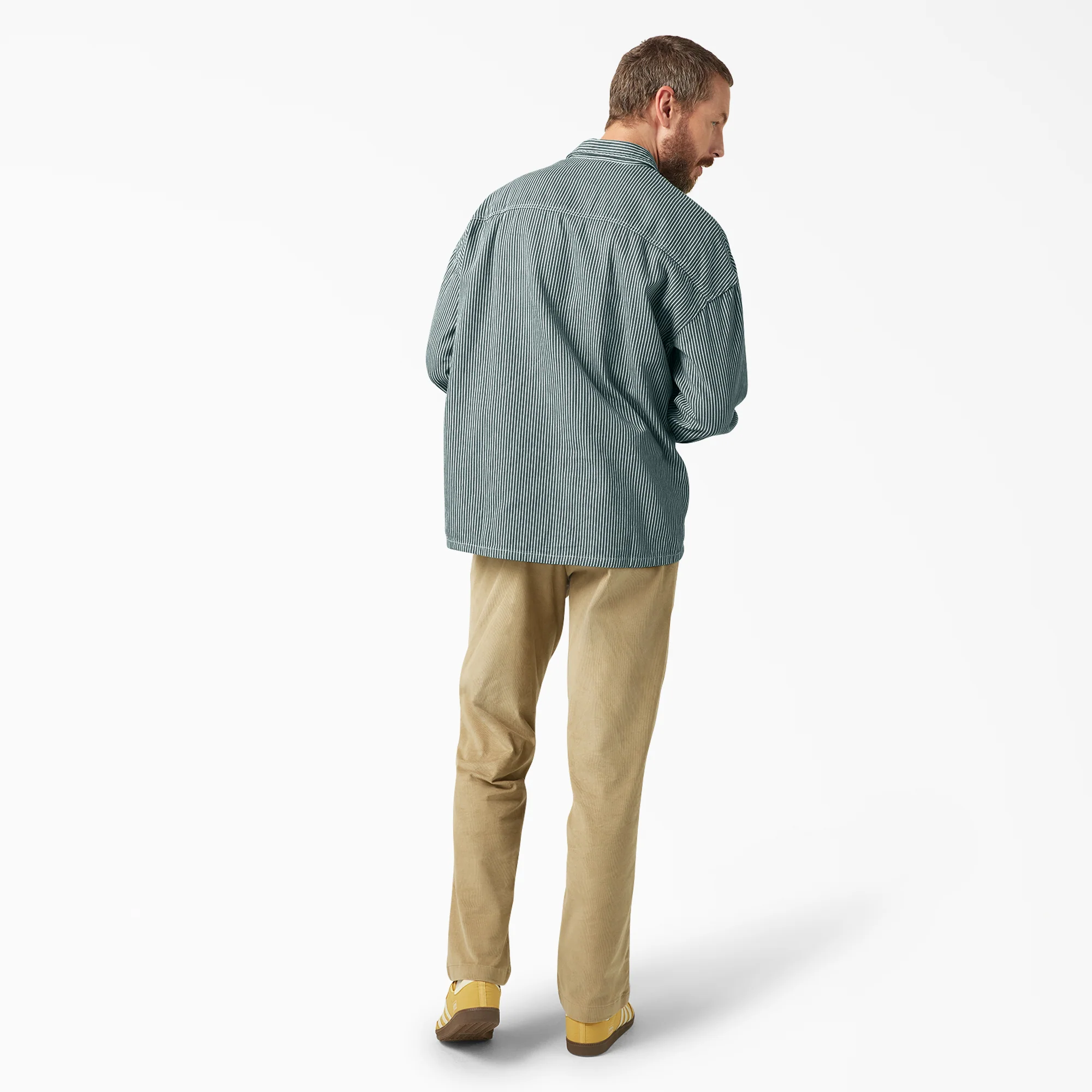 Hickory Stripe Button-Up Shirt - Image 5