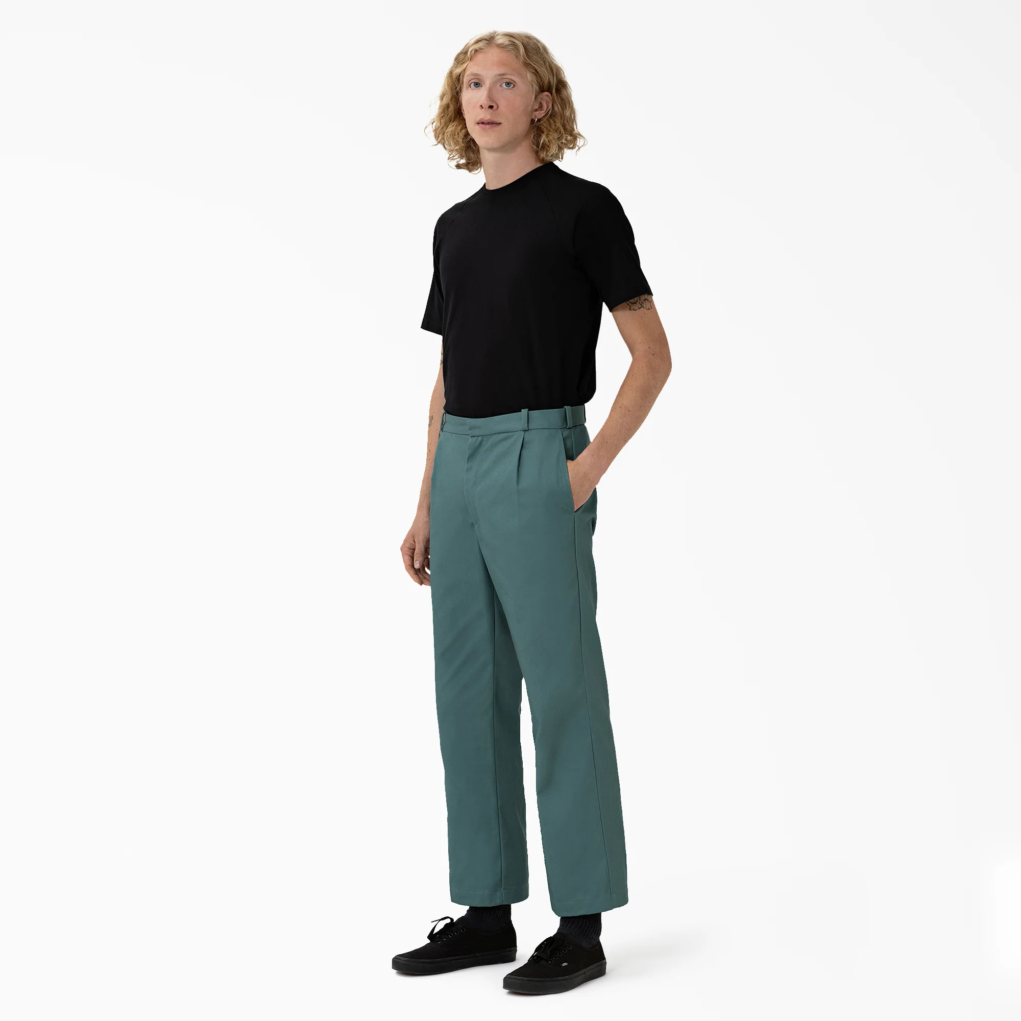 Highsnobiety & Dickies Pleated Work Pants - Image 3