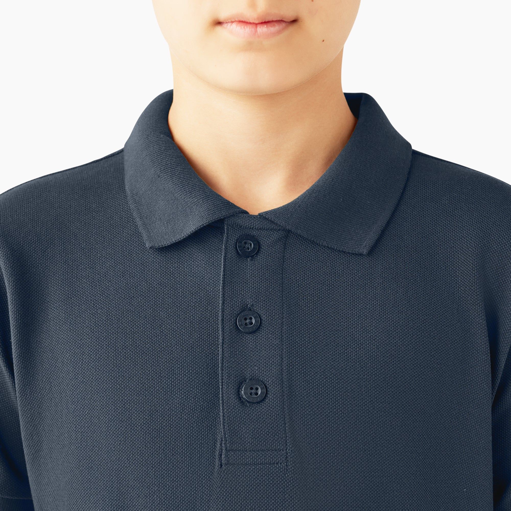 Kids' Piqué Short Sleeve Polo - Image 6