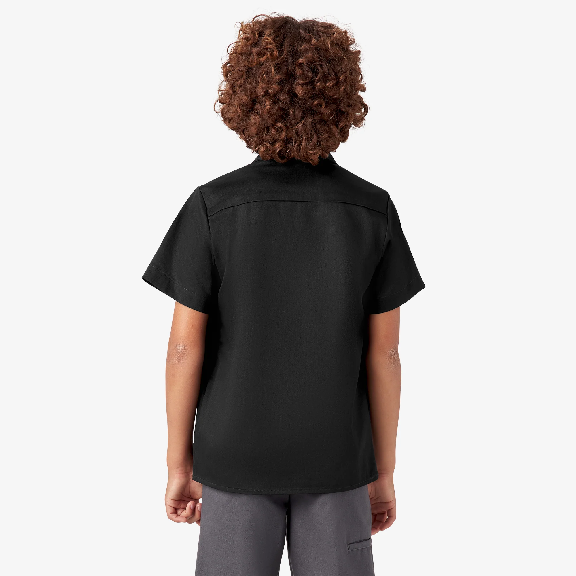 Kids’ Short Sleeve Work Shirt - Image 2