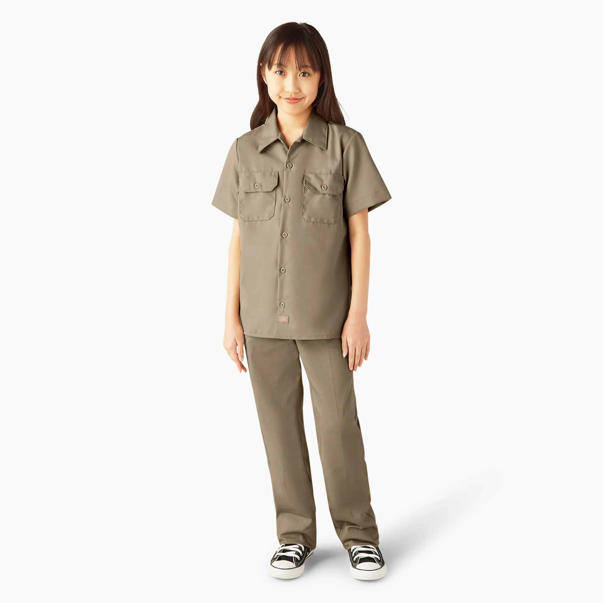 Kids’ Short Sleeve Work Shirt - Image 4