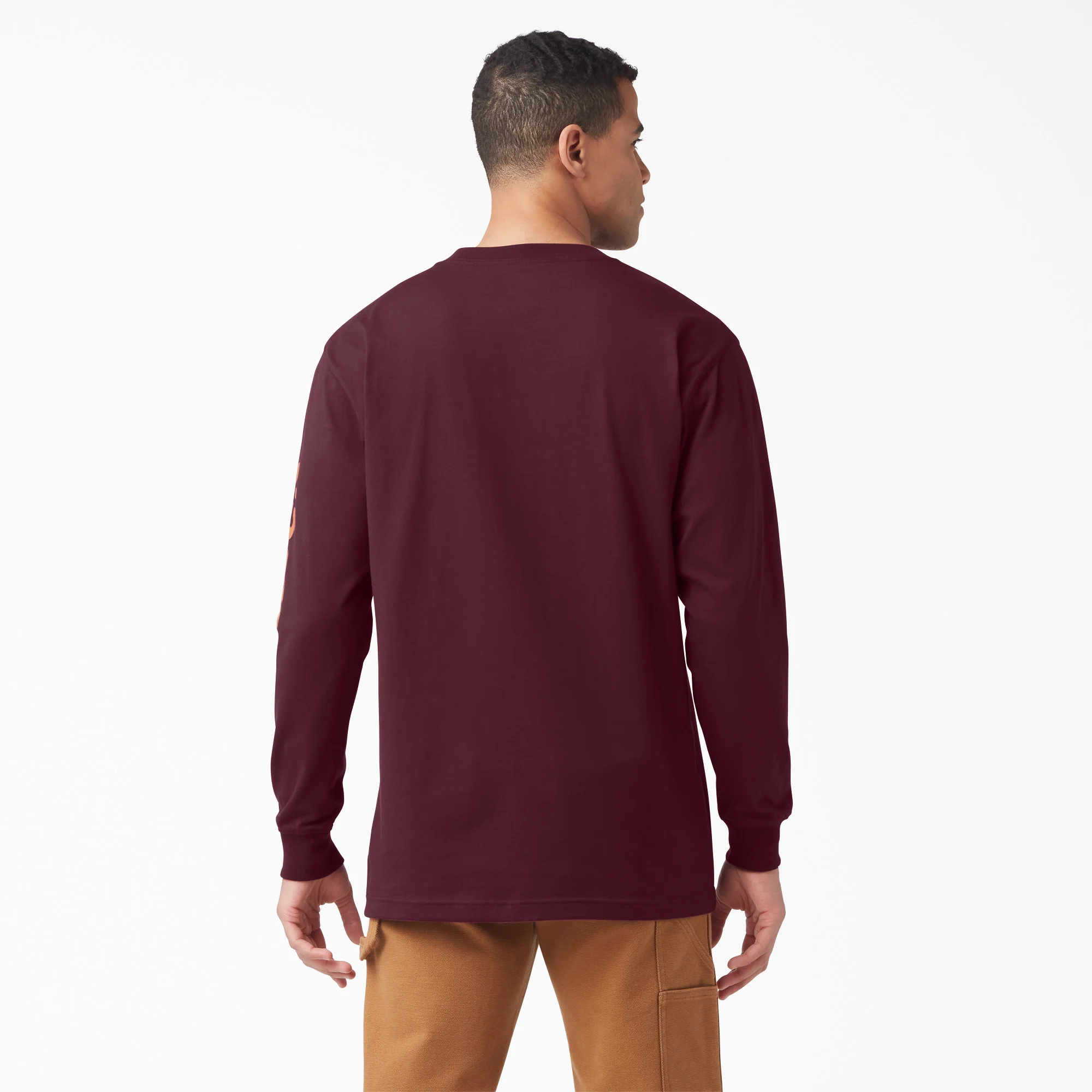 Logo Graphic Long Sleeve Pocket T-Shirt - Image 2
