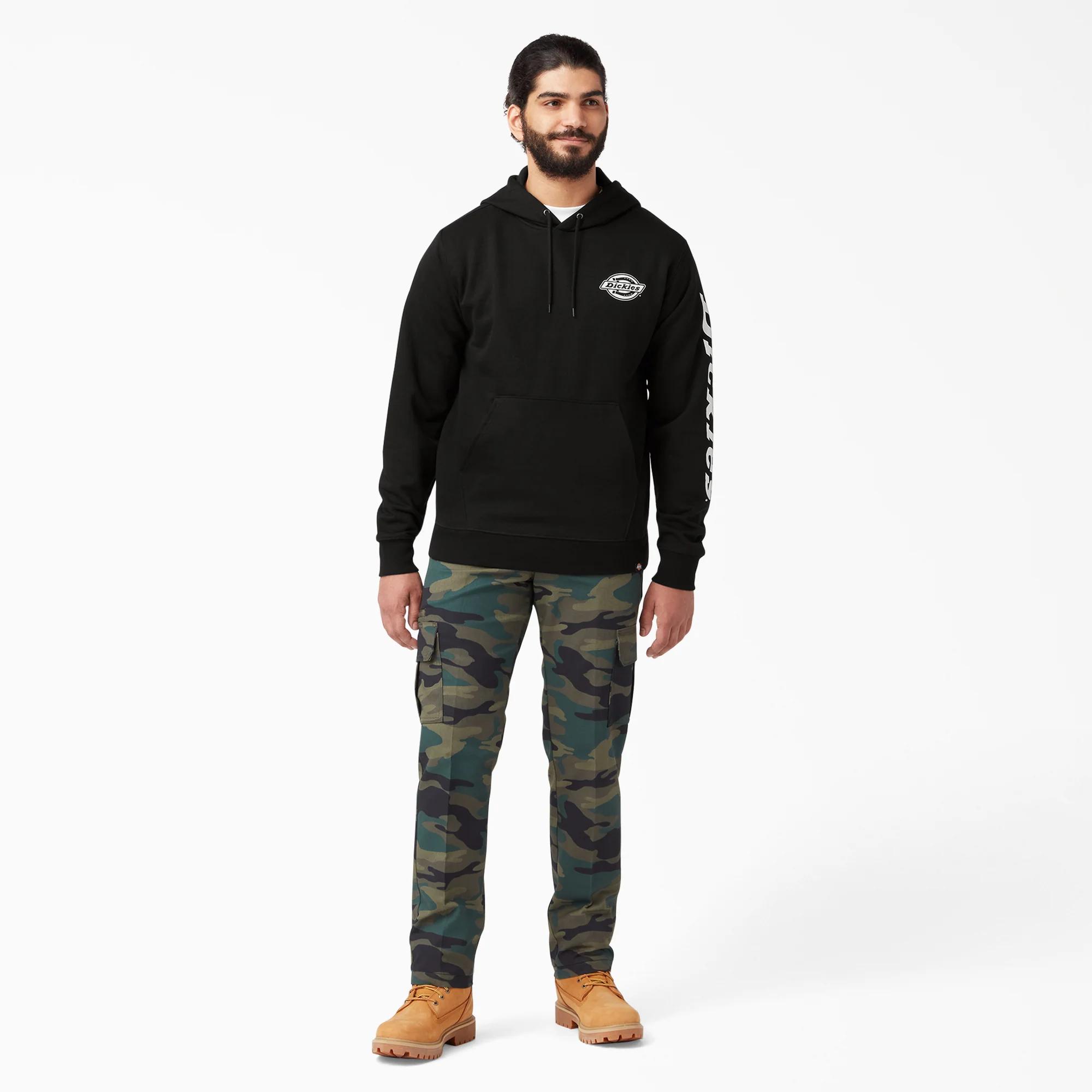Logo Sleeve Fleece Hoodie - Image 4