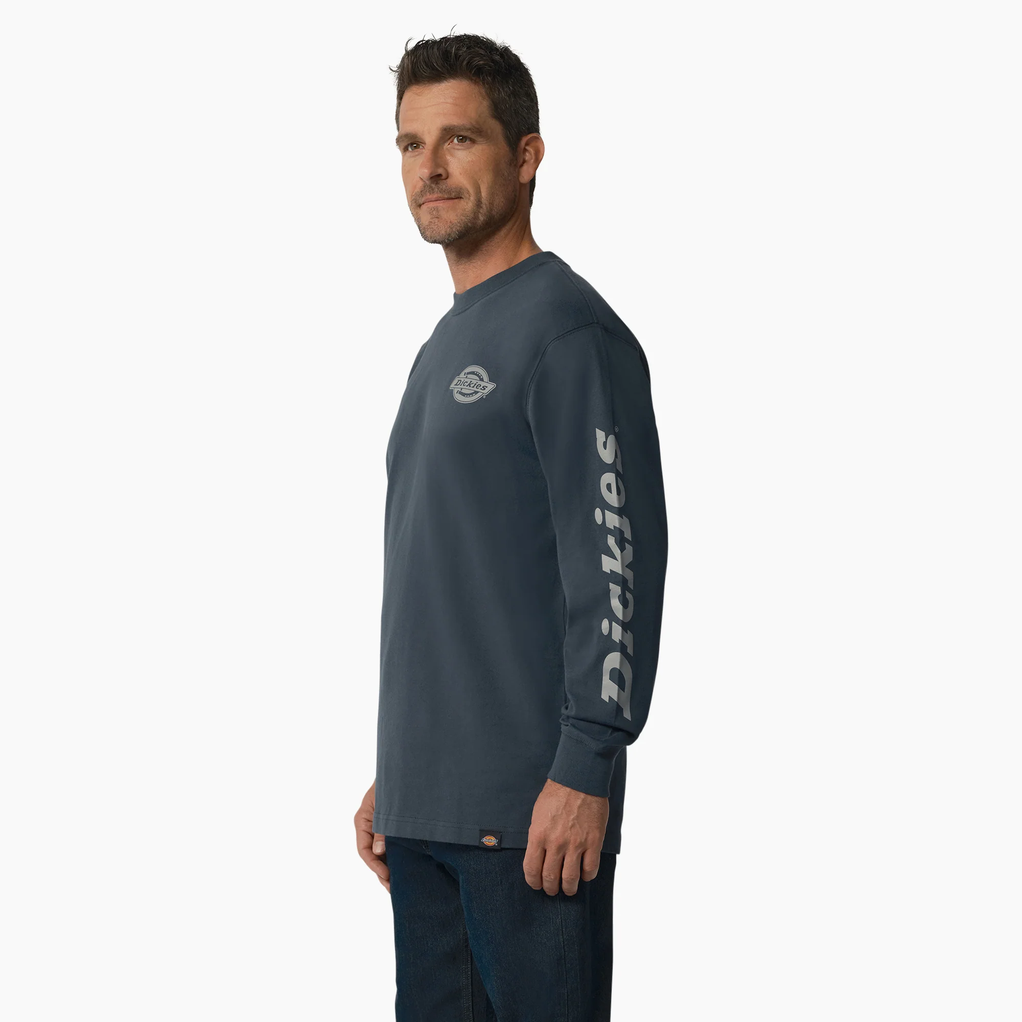Long Sleeve Heavyweight Logo T-Shirt - Image 3