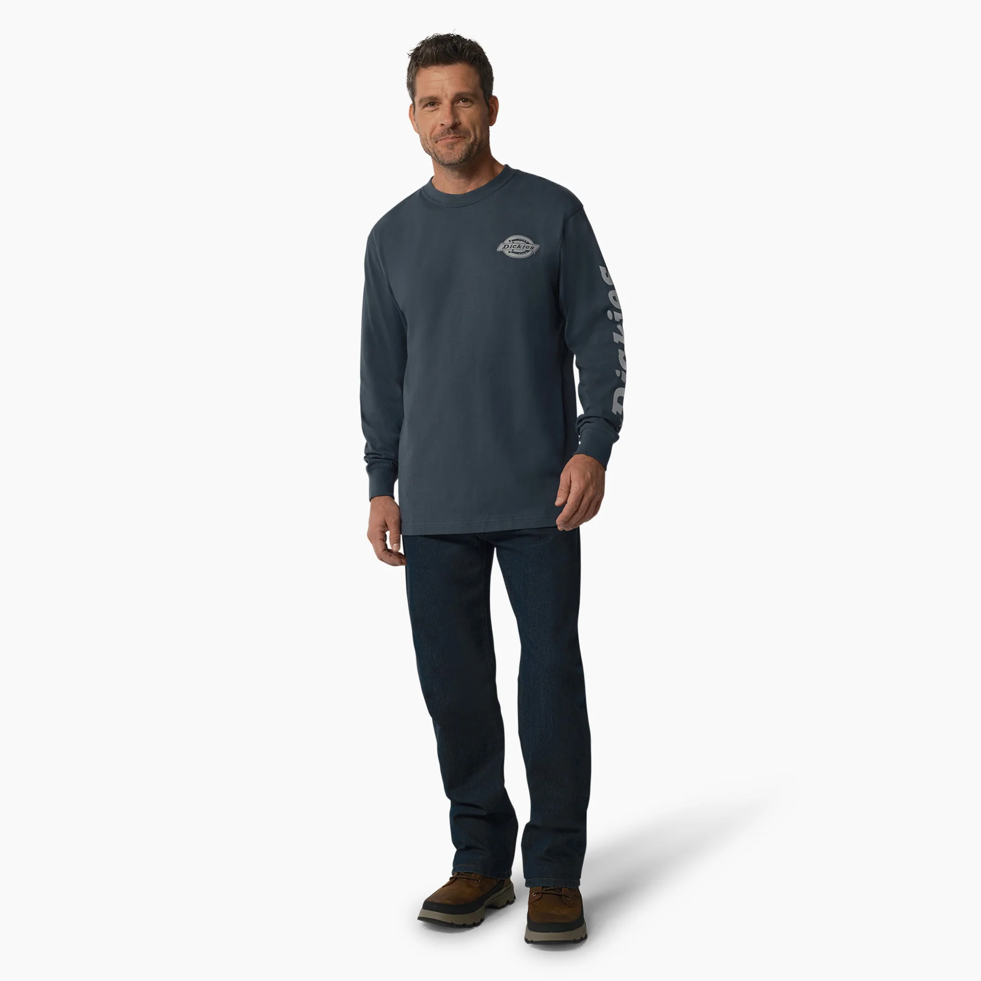 Long Sleeve Heavyweight Logo T-Shirt - Image 4