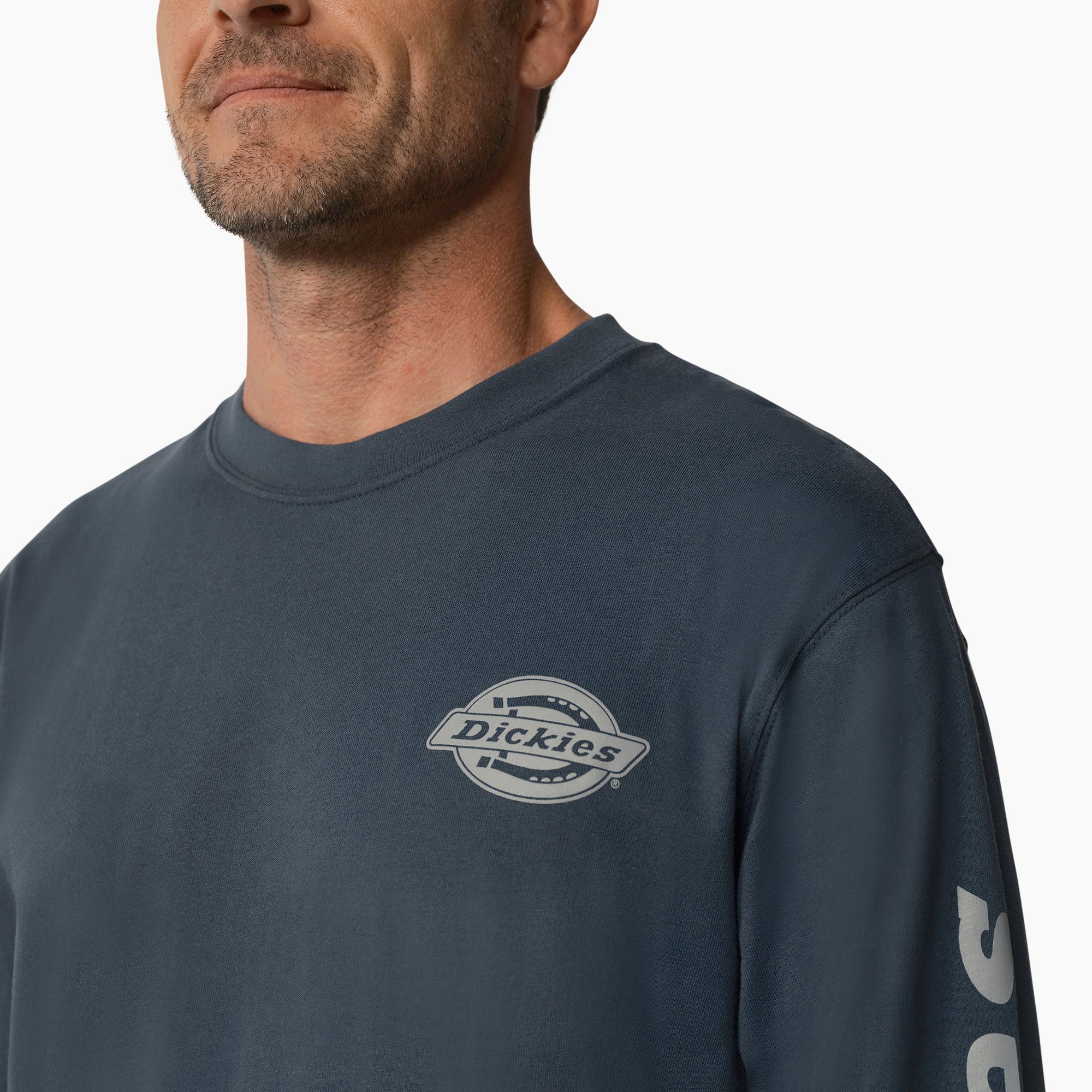 Long Sleeve Heavyweight Logo T-Shirt - Image 5