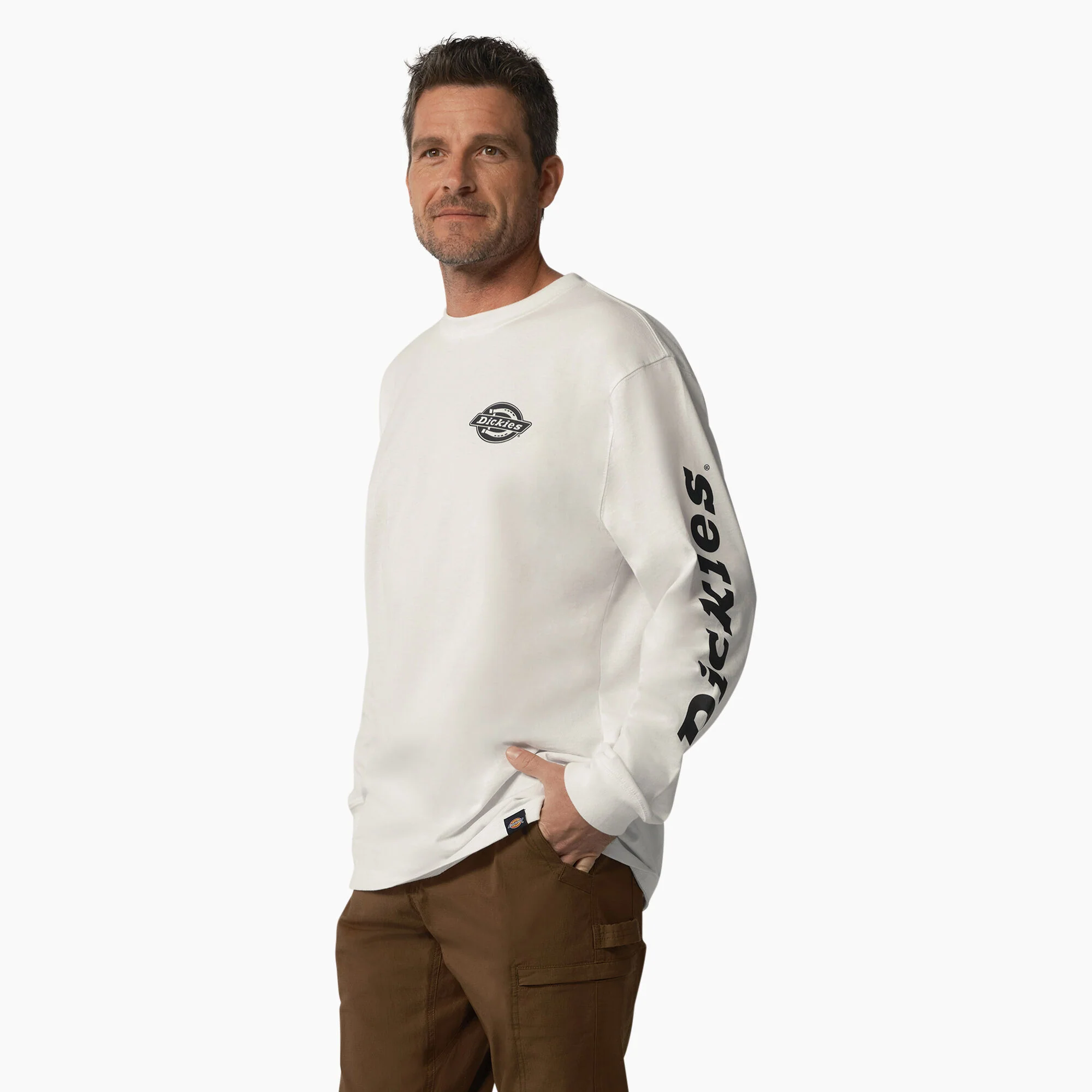 Long Sleeve Heavyweight Logo T-Shirt - Image 3