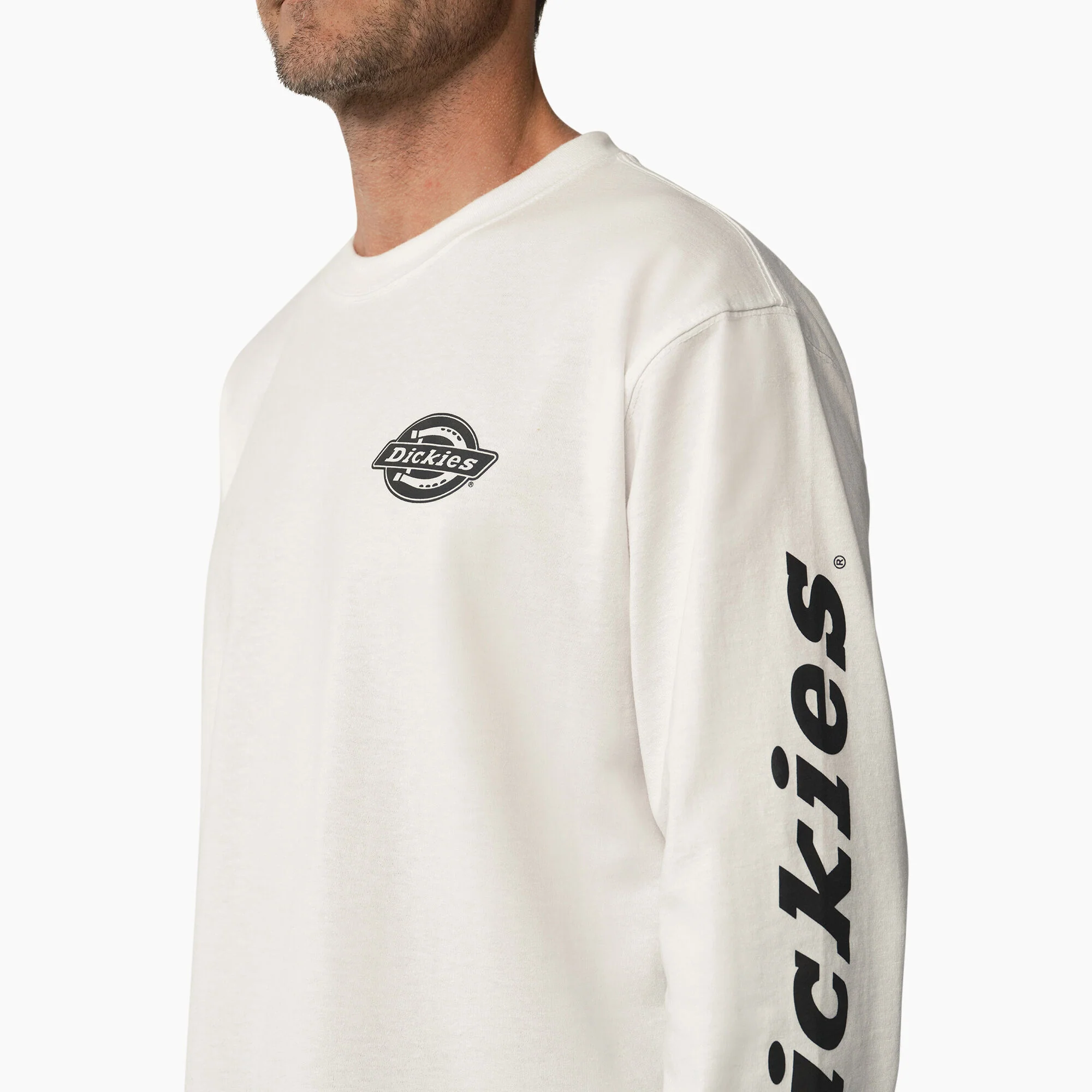 Long Sleeve Heavyweight Logo T-Shirt - Image 5