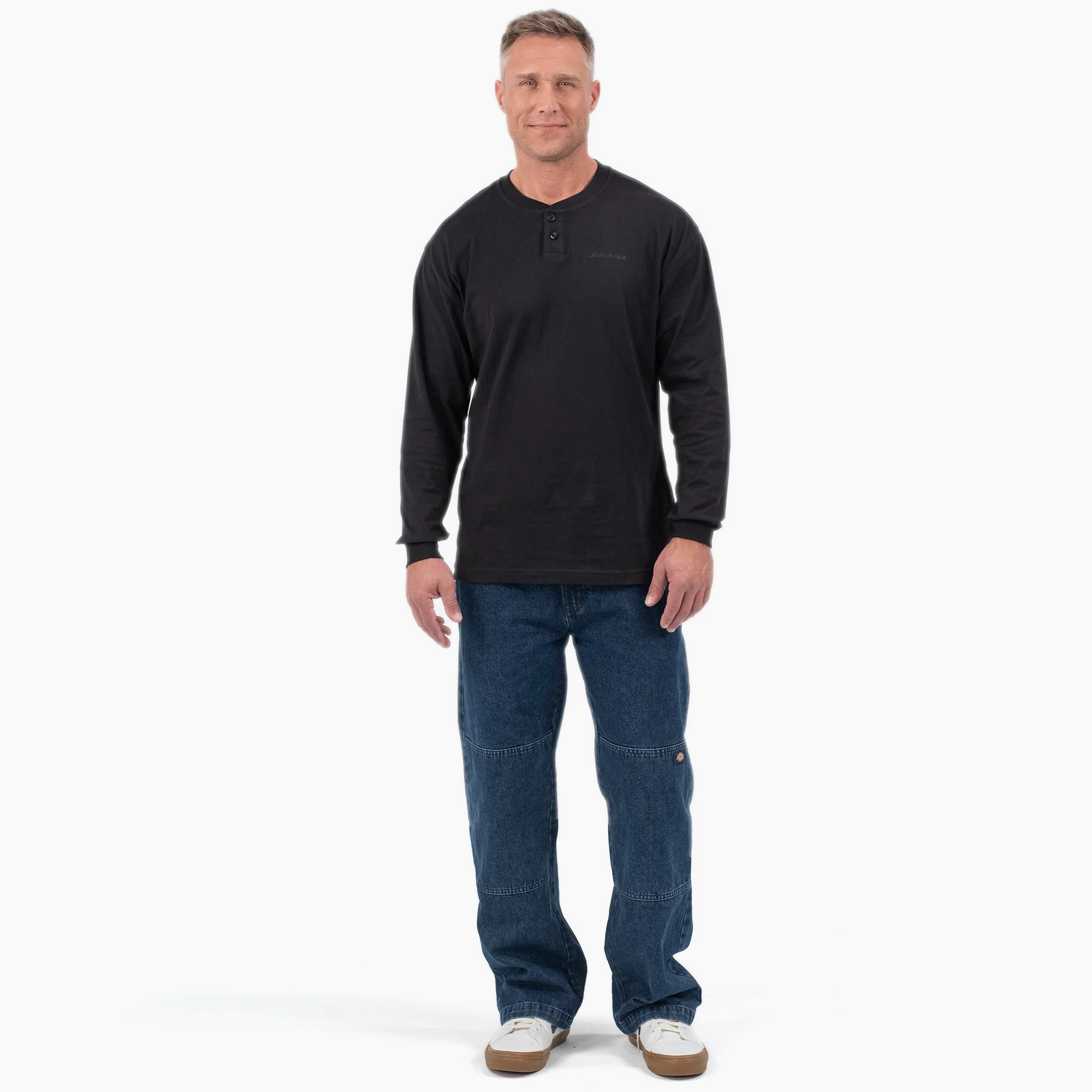 Long Sleeve Henley T-Shirt - Image 2