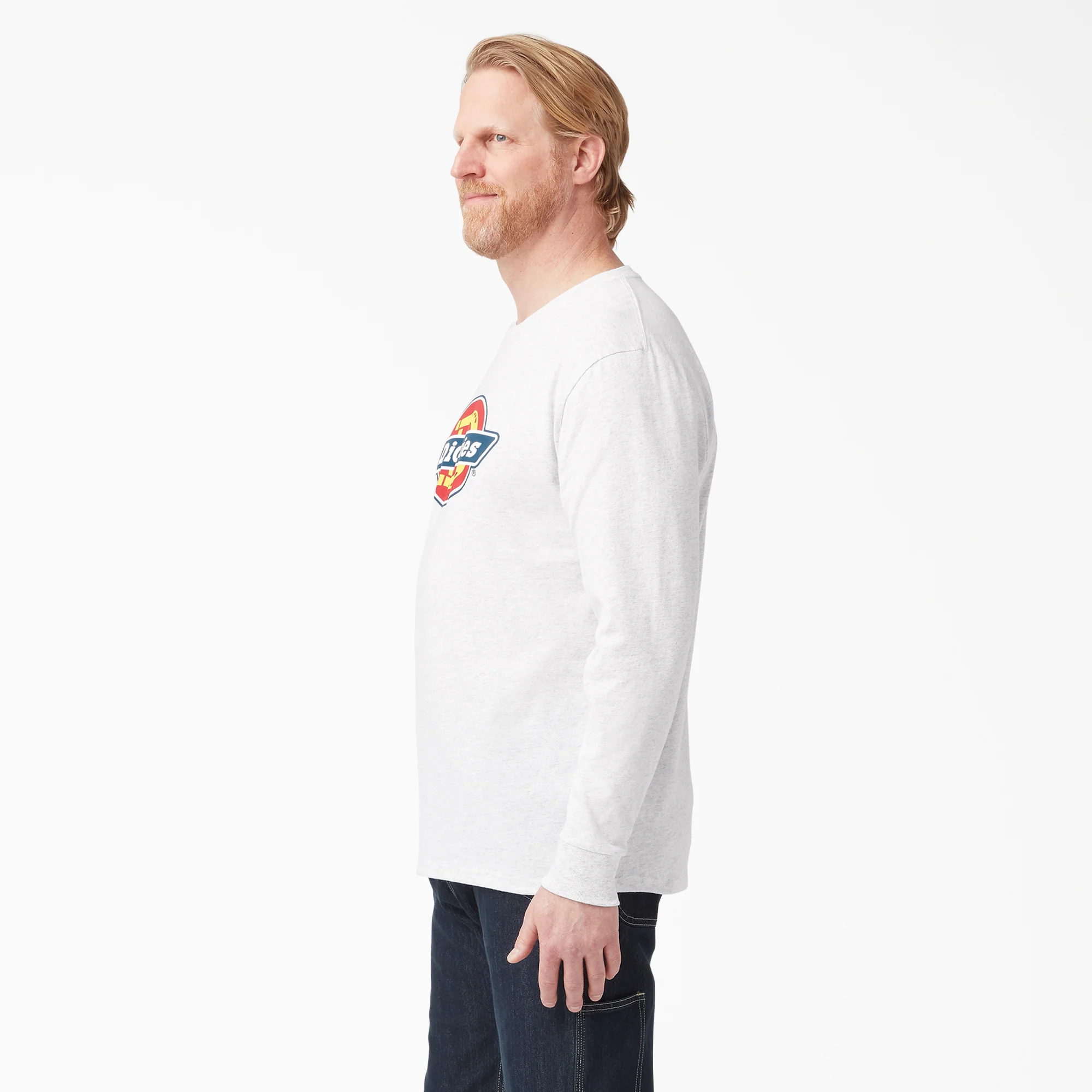 Long Sleeve Regular Fit Icon Graphic T-Shirt - Image 3