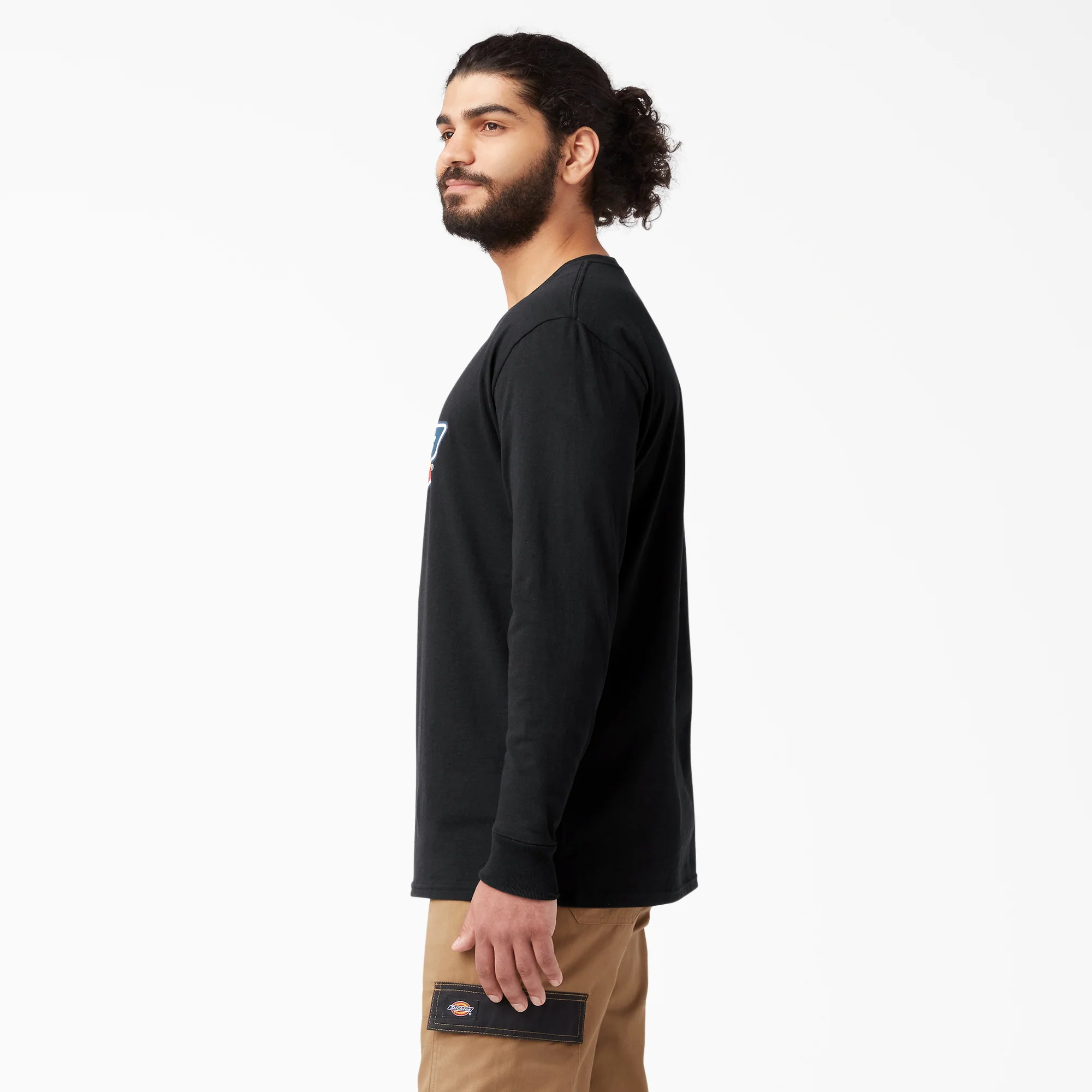 Long Sleeve Regular Fit Icon Graphic T-Shirt - Image 3