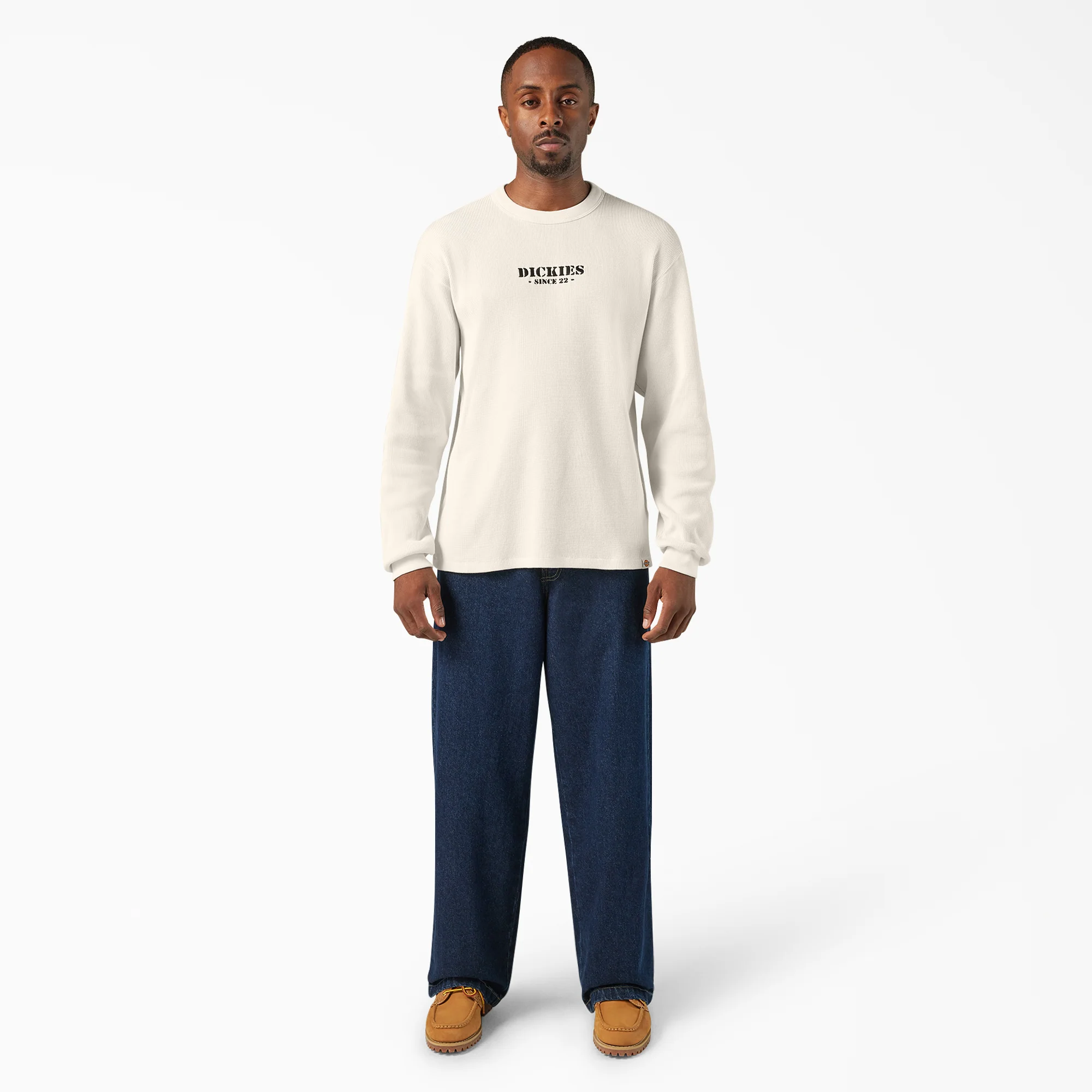 Long Sleeve Waffle Shirt - Image 4