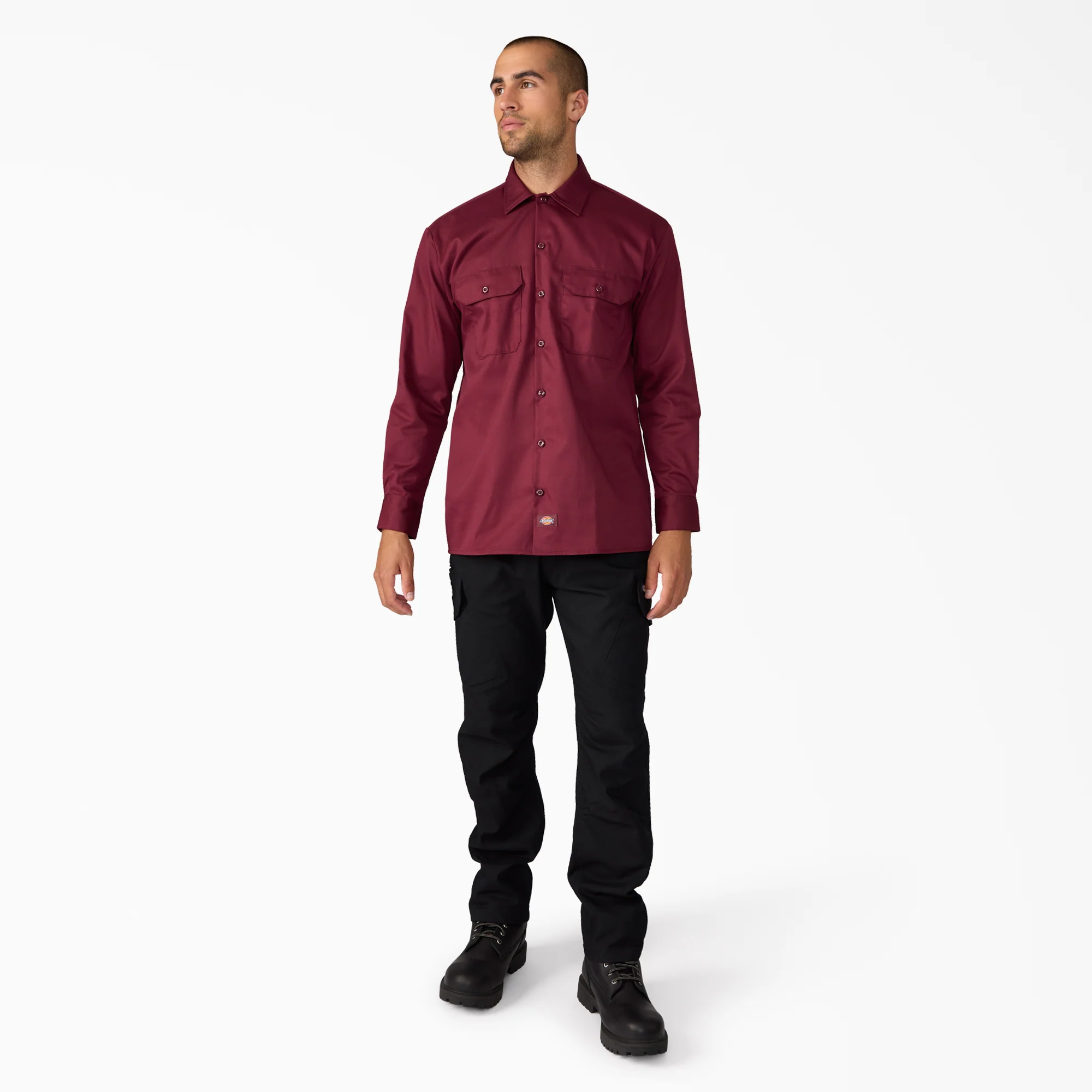 Long Sleeve Work Shirt - Image 3