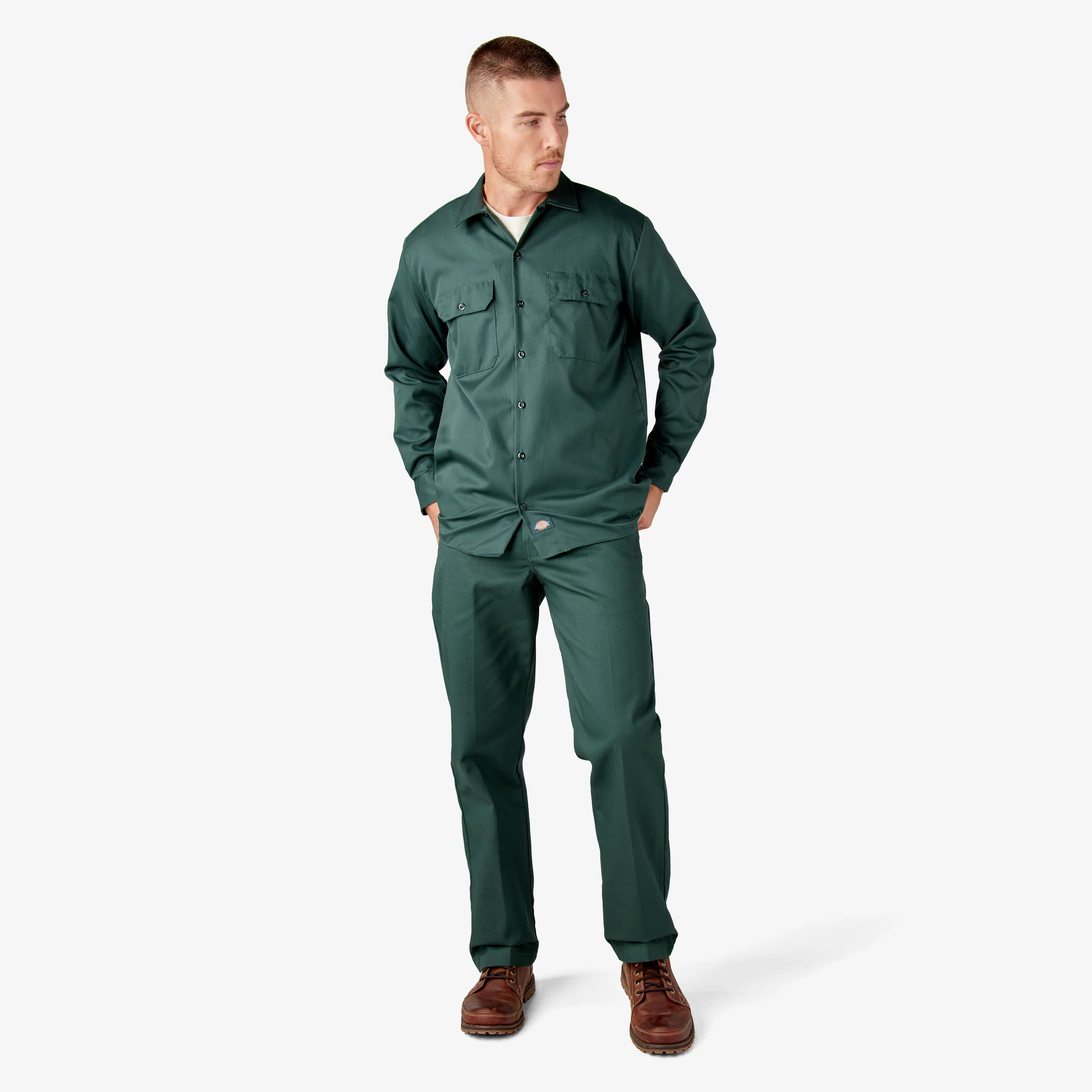 Long Sleeve Work Shirt - Image 5