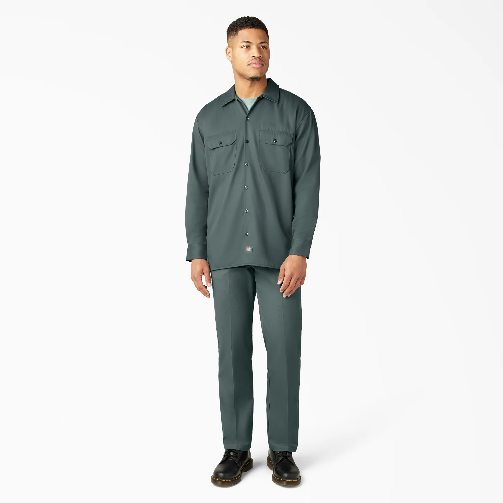 Long Sleeve Work Shirt - Image 5