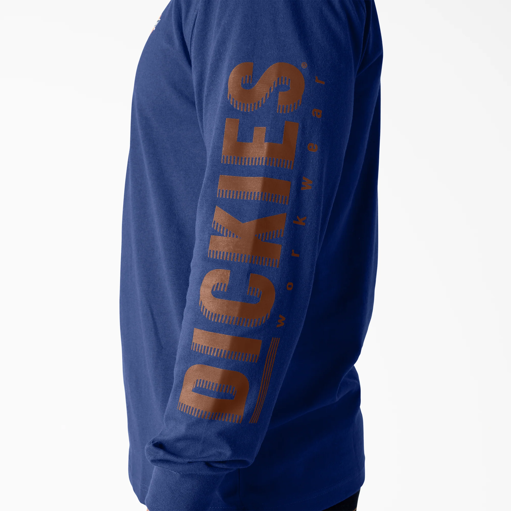Long Sleeve Workwear Graphic T-Shirt - Image 6