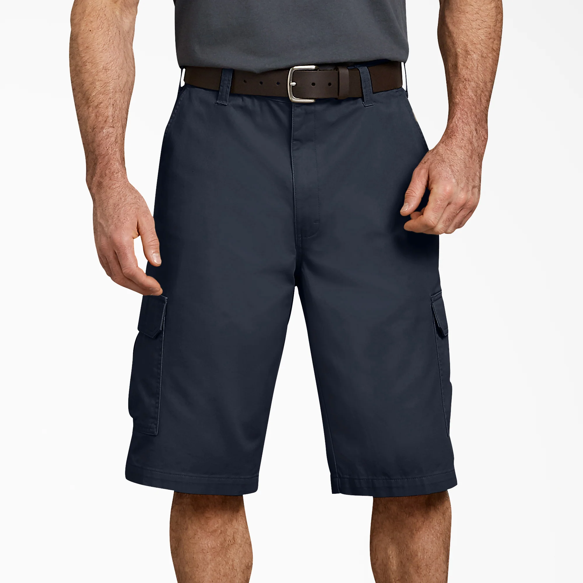 Loose Fit Cargo Shorts, 13" - Image 3