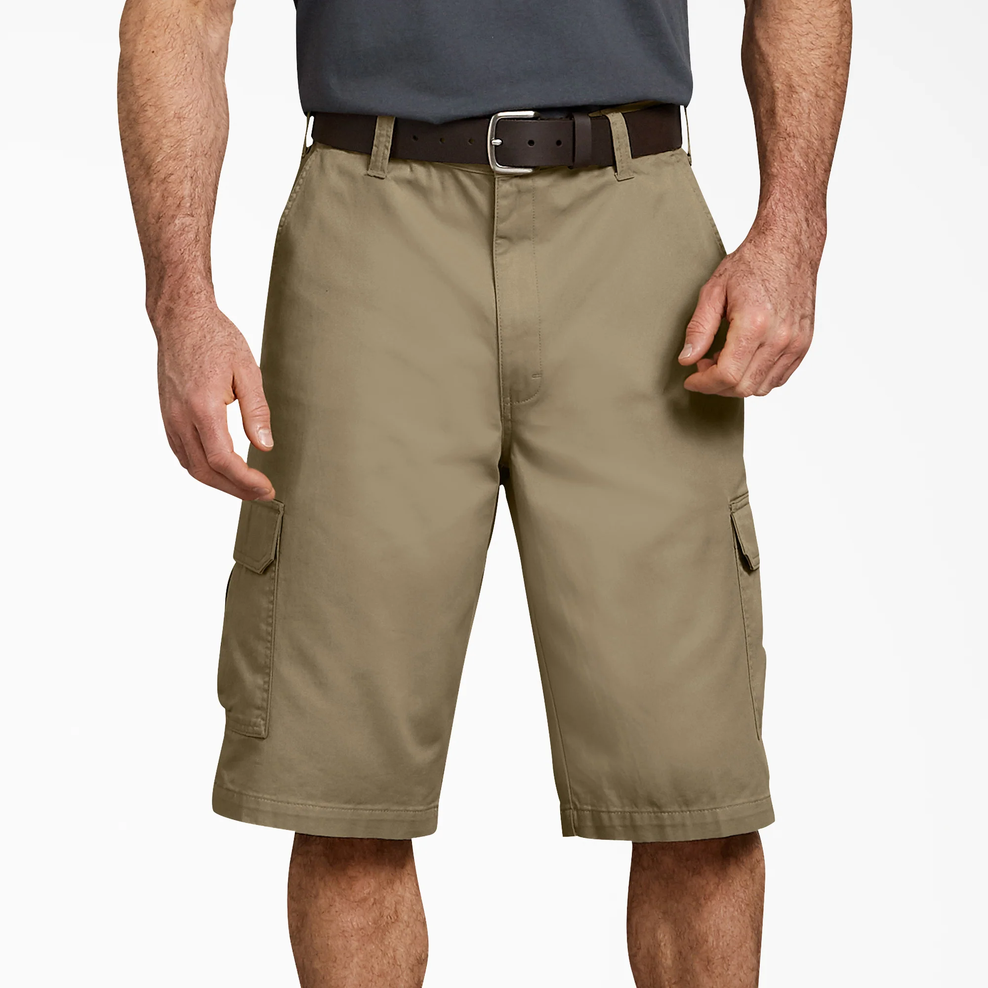 Loose Fit Cargo Shorts, 13" - Image 4