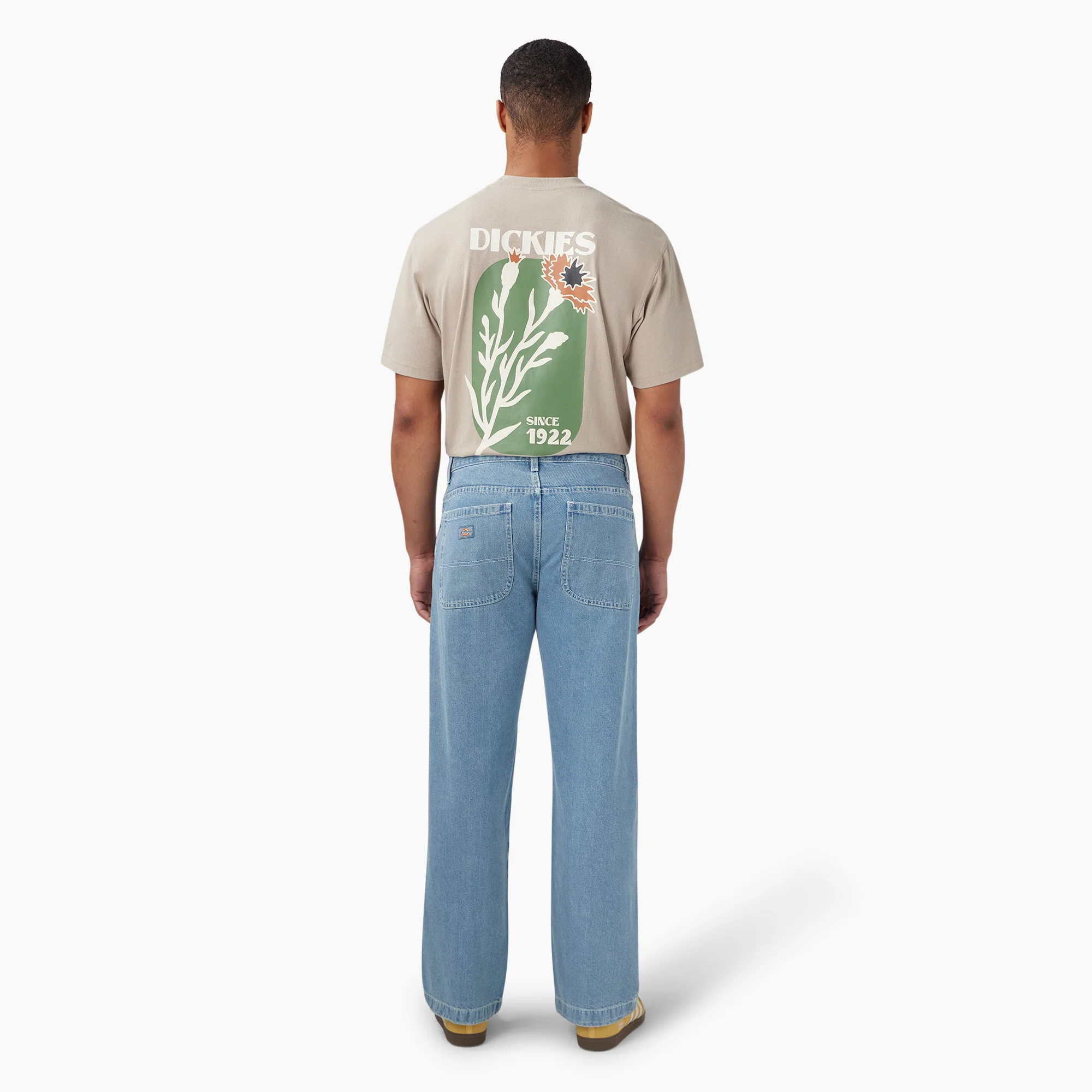 Loose Fit Double Knee Jeans - Image 6